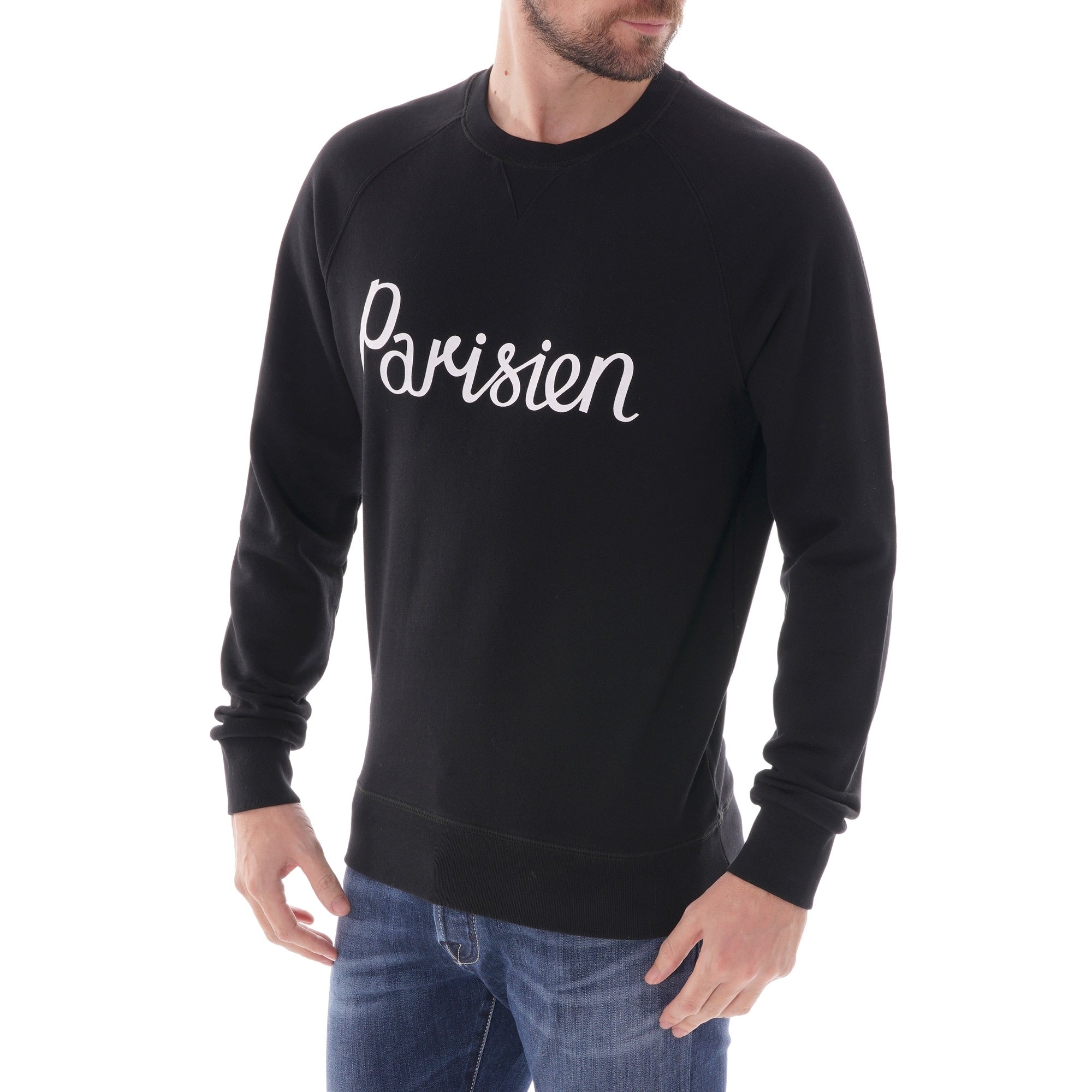 Maison Kitsune Parisien Sweatshirt - Black