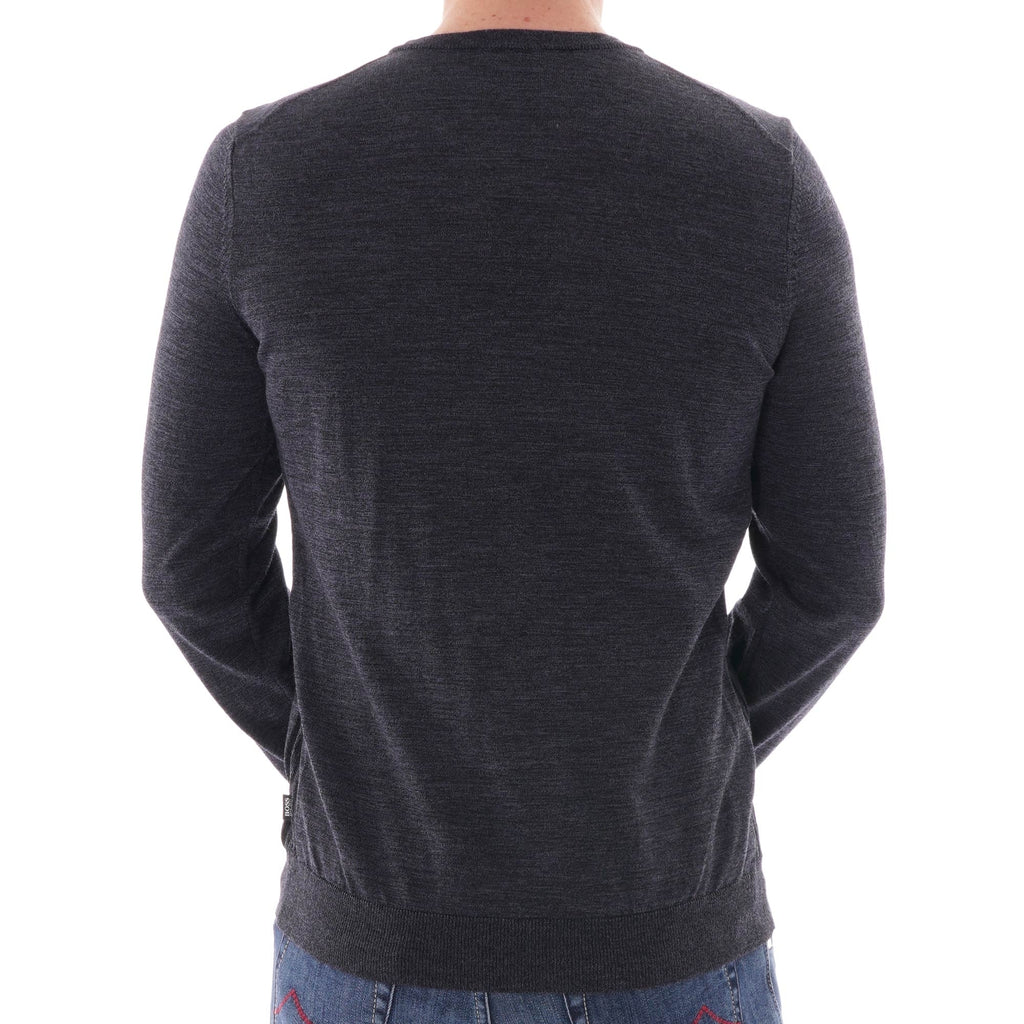 Boss Crew Neck Sweater - Navy