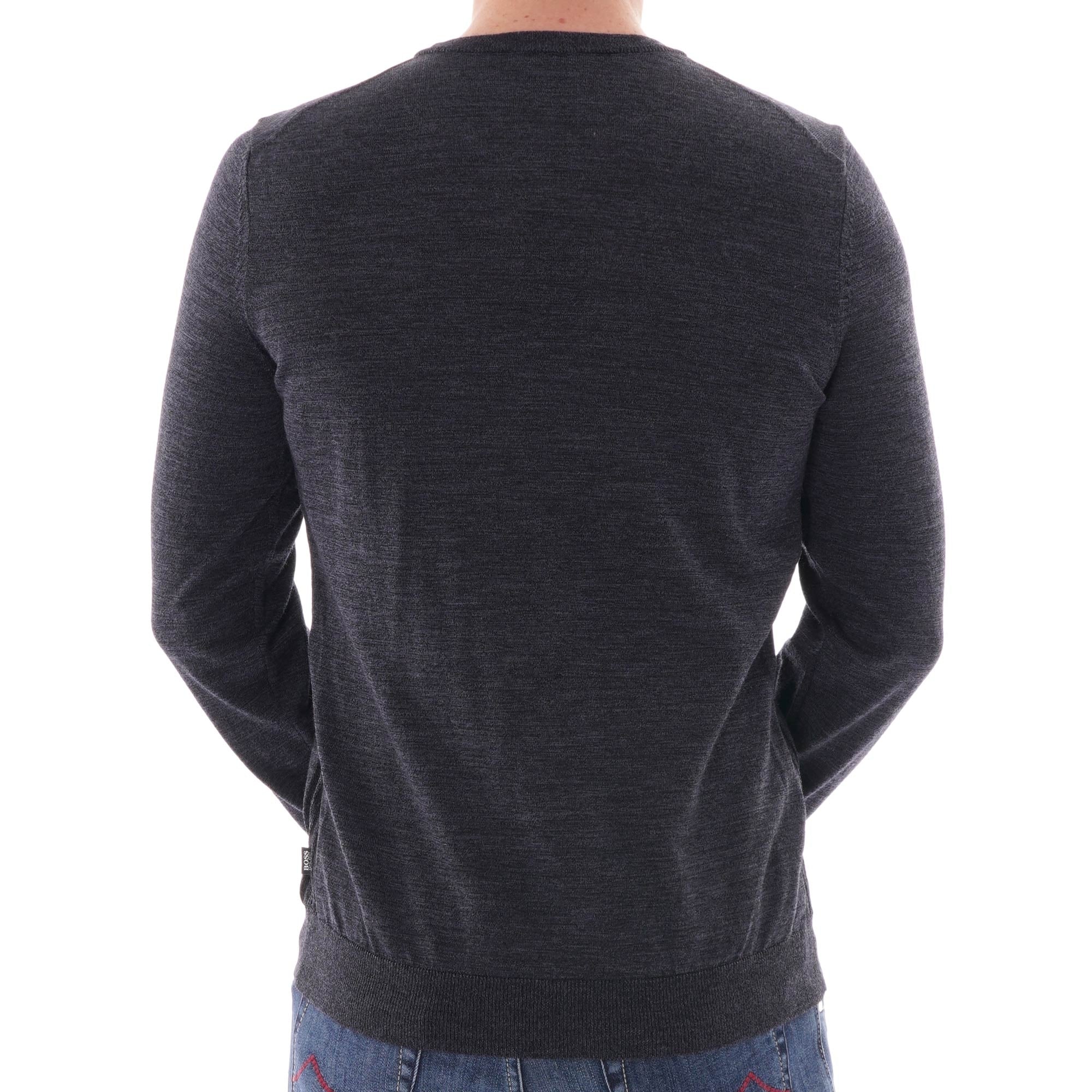 Boss Crew Neck Sweater - Navy