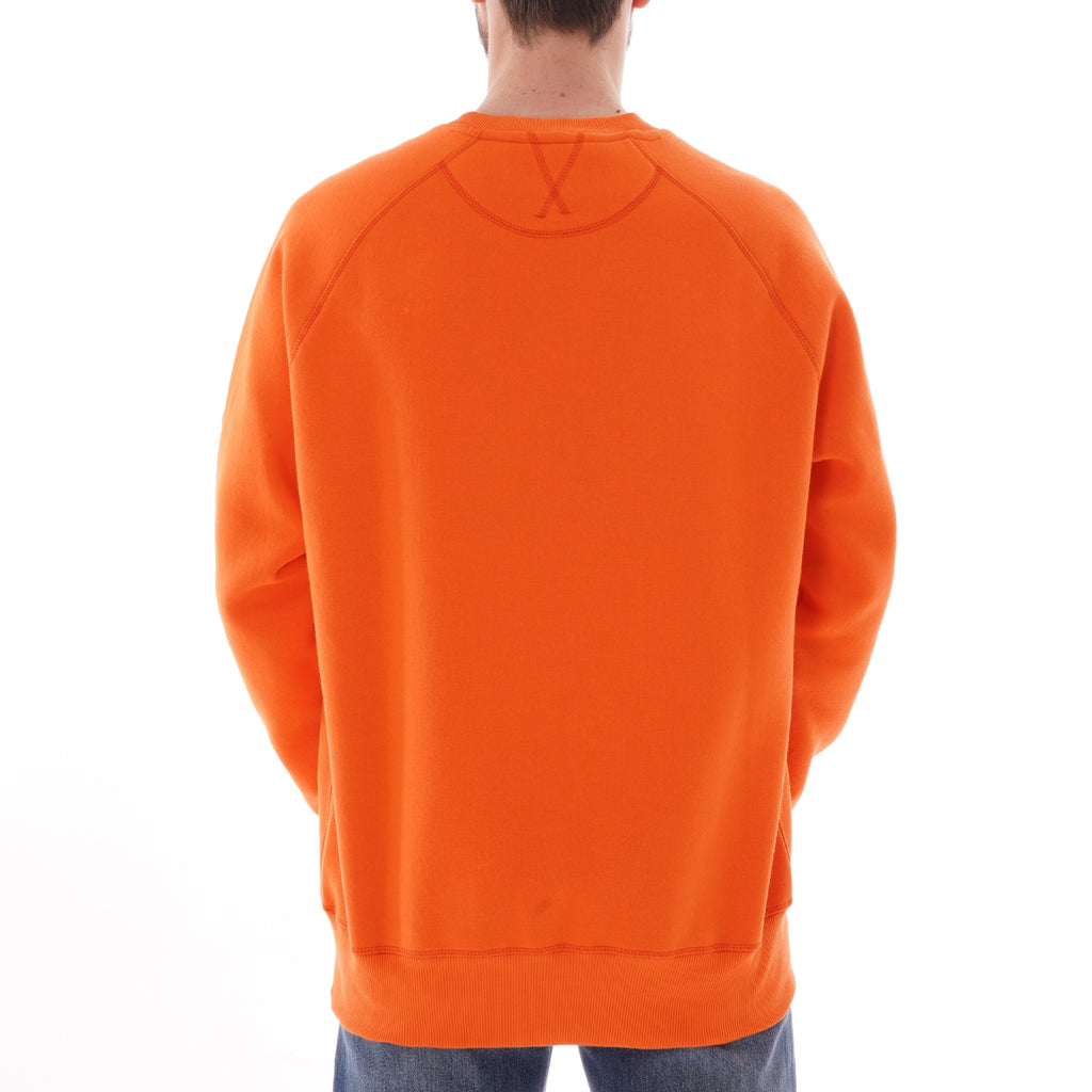 C17 Jeans Winter Crewneck Sweatshirt - Mandarine Orange