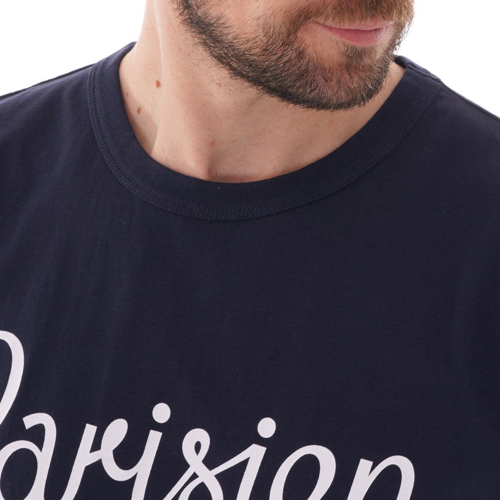 Maison Kitsune Parisien T-Shirt - Navy