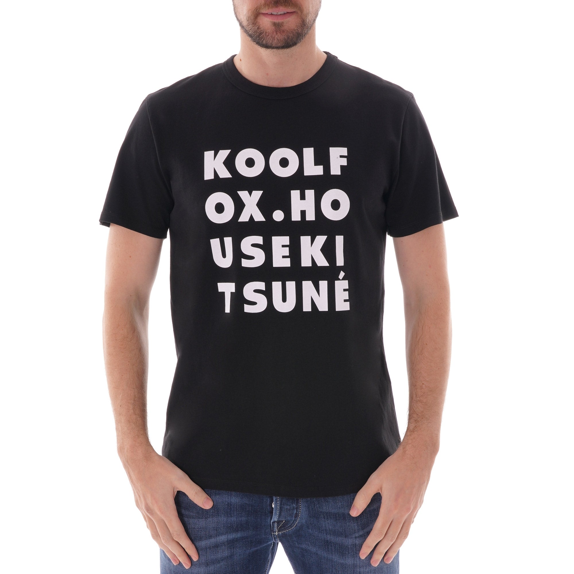 Maison Kitsune Kool Fox T-Shirt - Black
