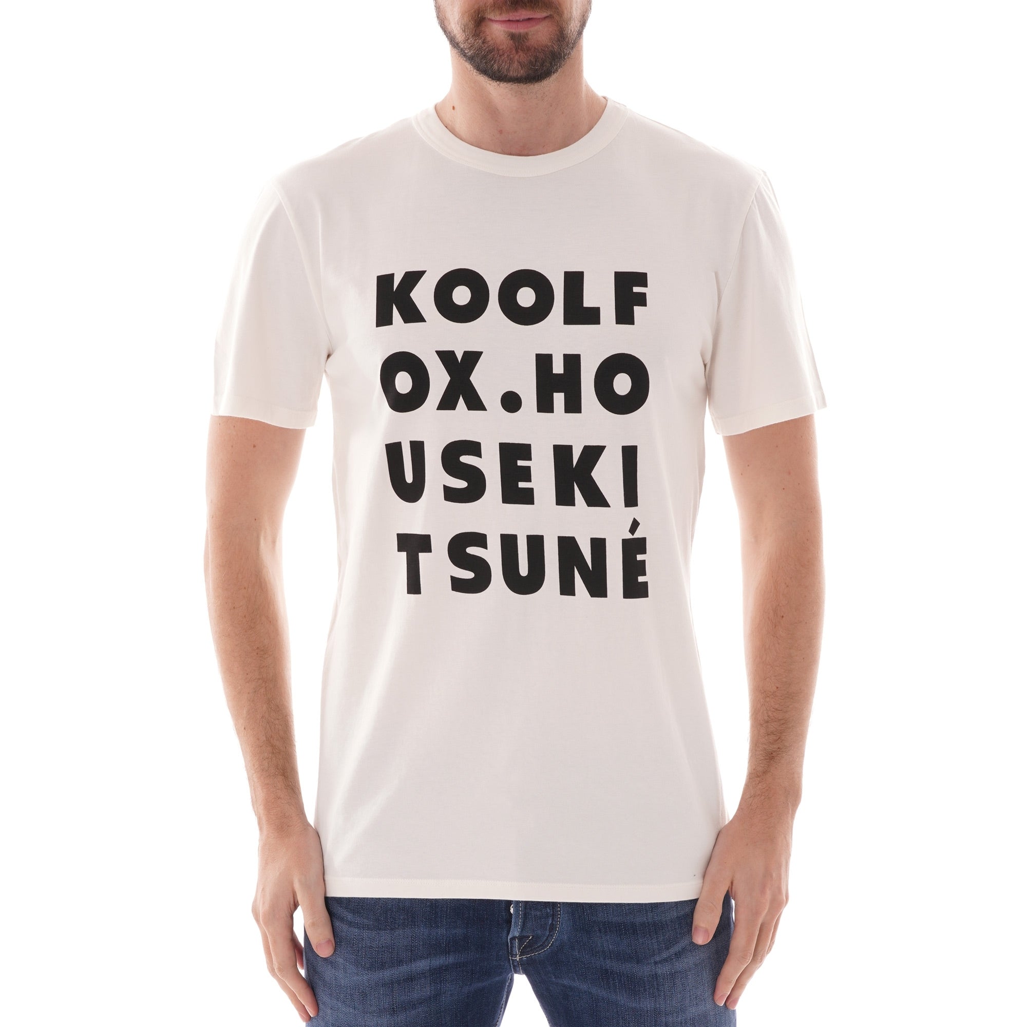 Maison Kitsune Kool Fox T-Shirt - White