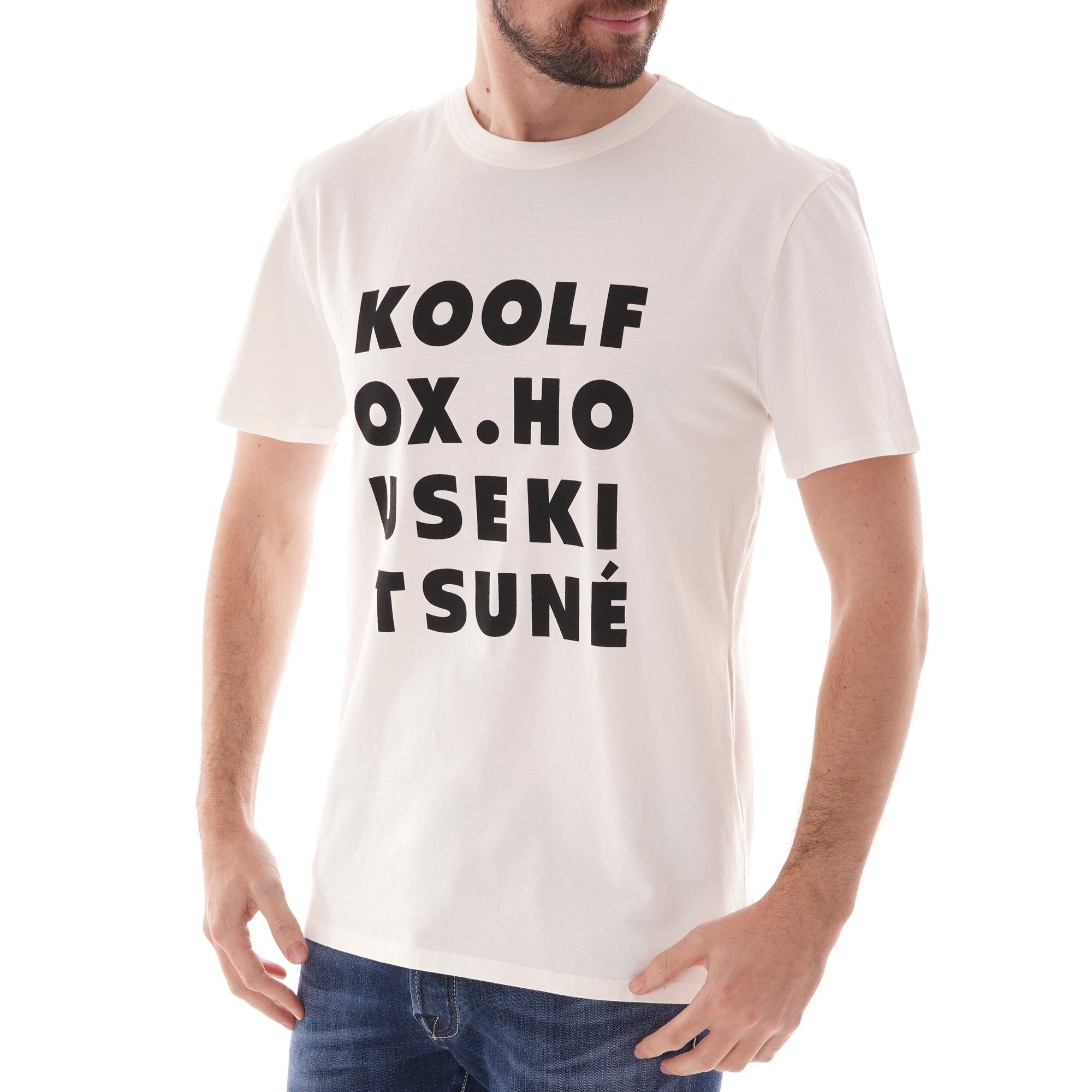 Maison Kitsune Kool Fox T-Shirt - White