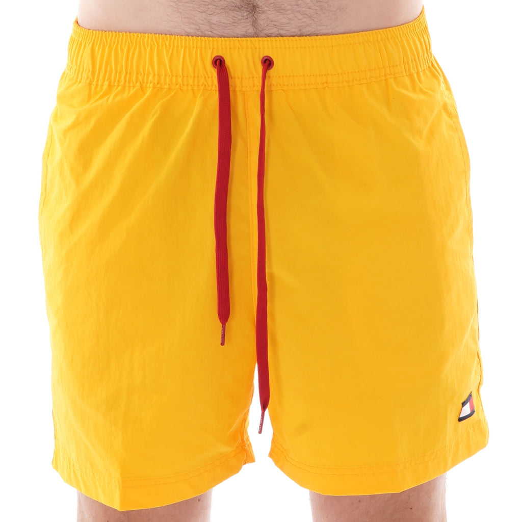 Tommy Hilfiger Drawstring Swim Shorts -  Yellow