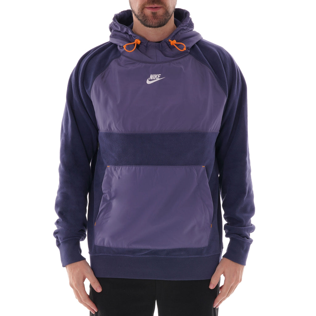 Polar Fleece Winter Hoodie - Purple
