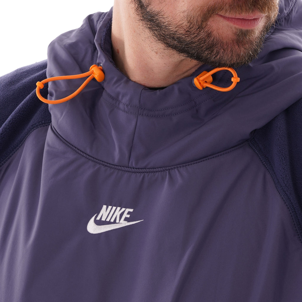 Polar Fleece Winter Hoodie - Purple