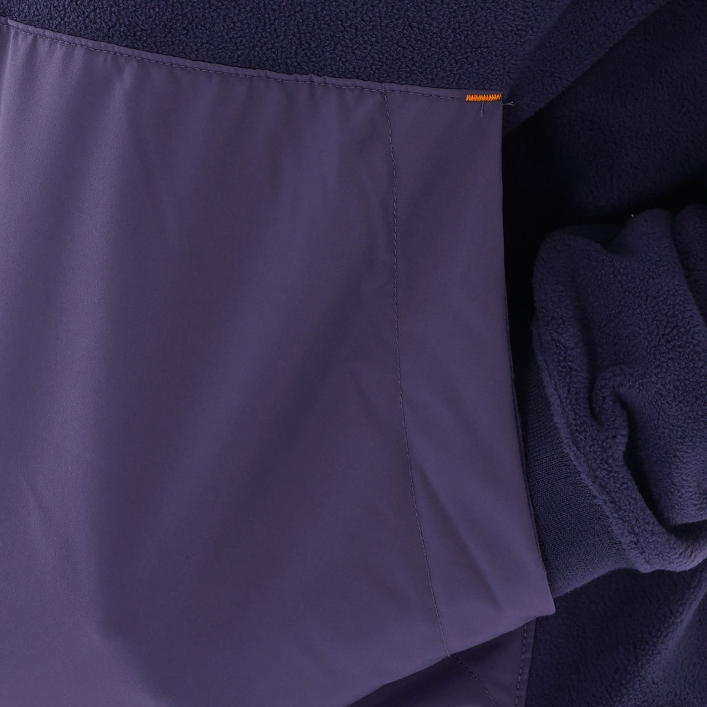 Polar Fleece Winter Hoodie - Purple