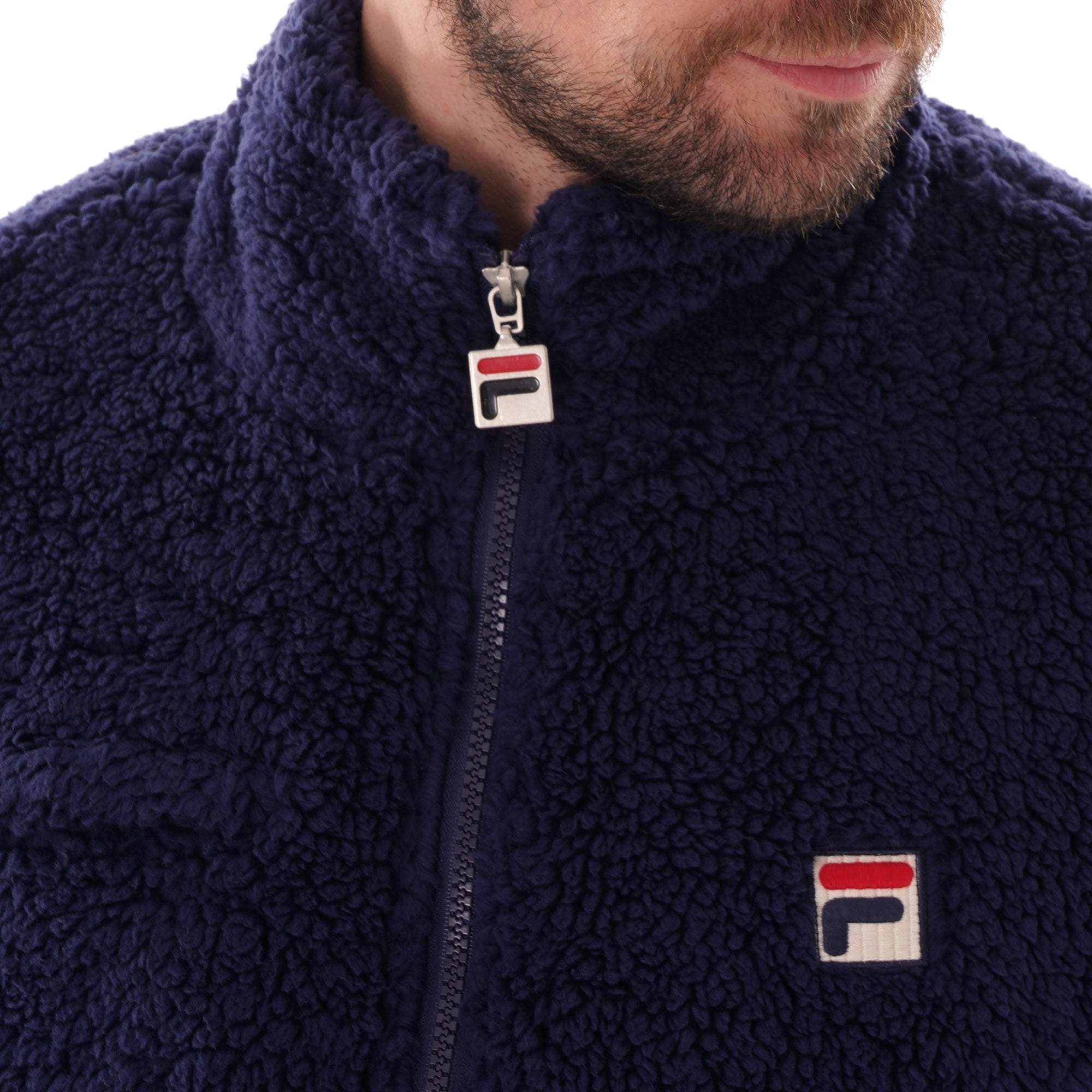 Bridgewater Sherpa Zip Through - Peacoat