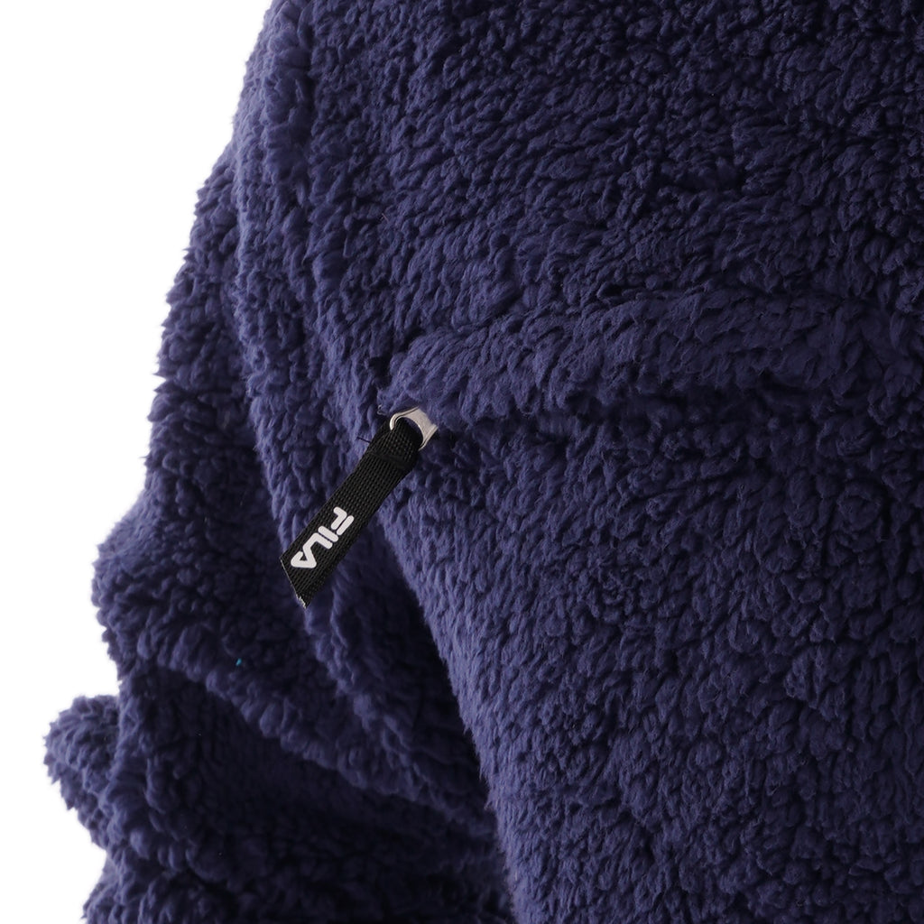 Bridgewater Sherpa Zip Through - Peacoat