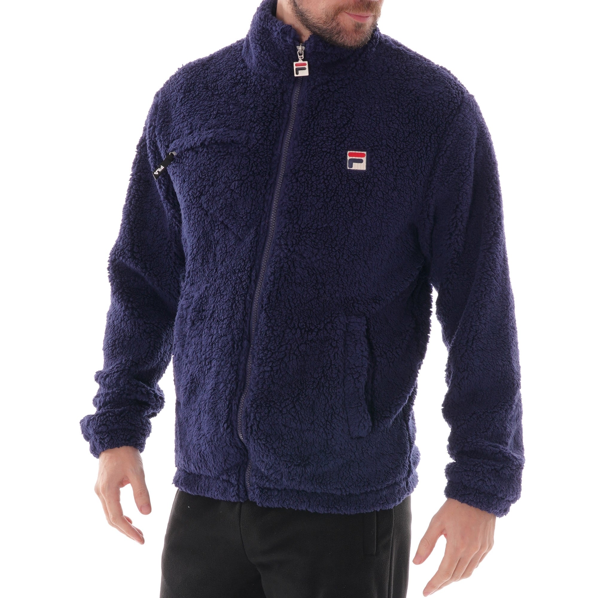 Bridgewater Sherpa Zip Through - Peacoat