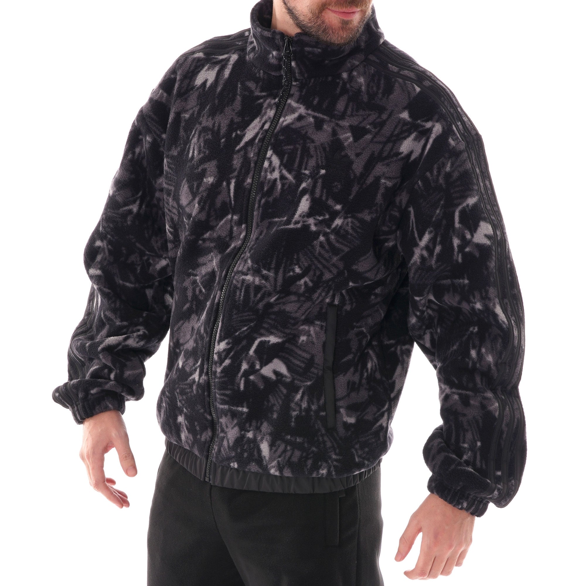 Adidas Originals Polar Fleece Track Top - Black