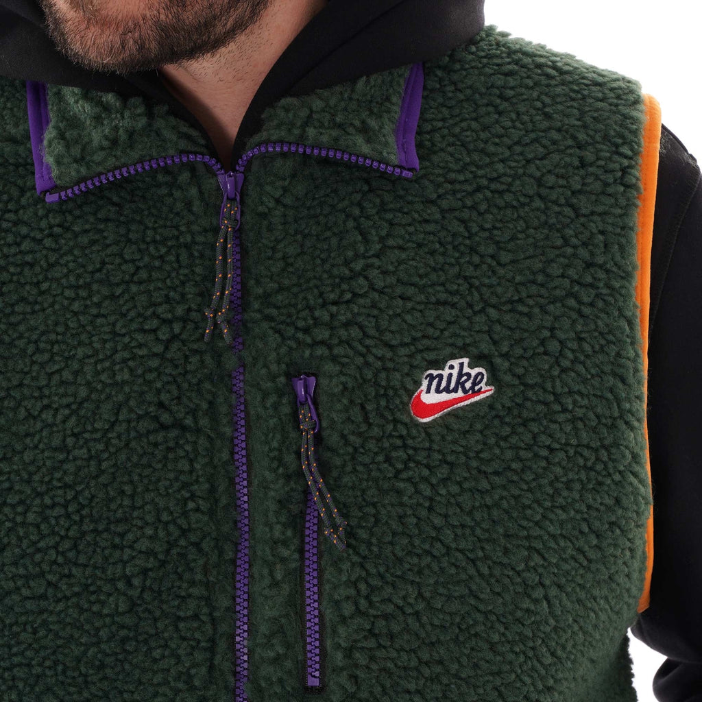 Nike Sherpa Fleece Gilet - Sequoia
