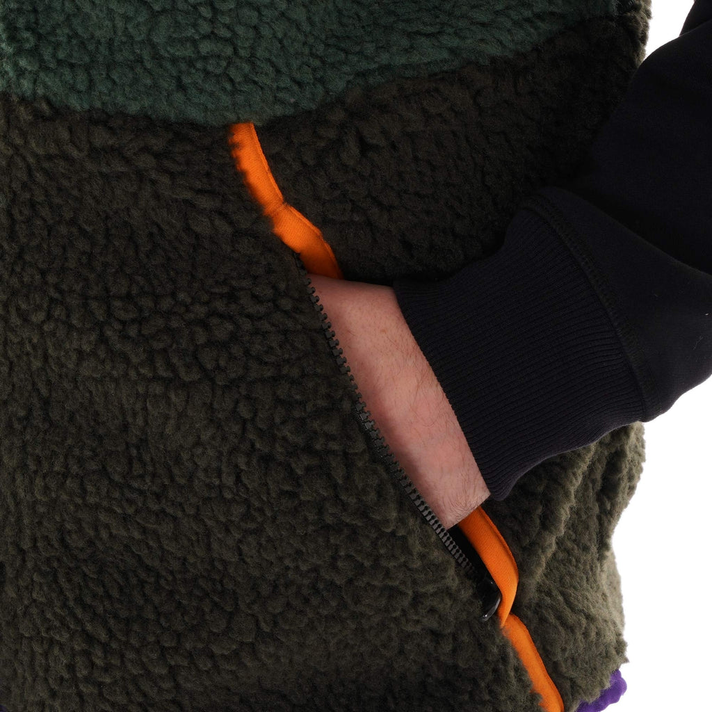 Nike Sherpa Fleece Gilet - Sequoia
