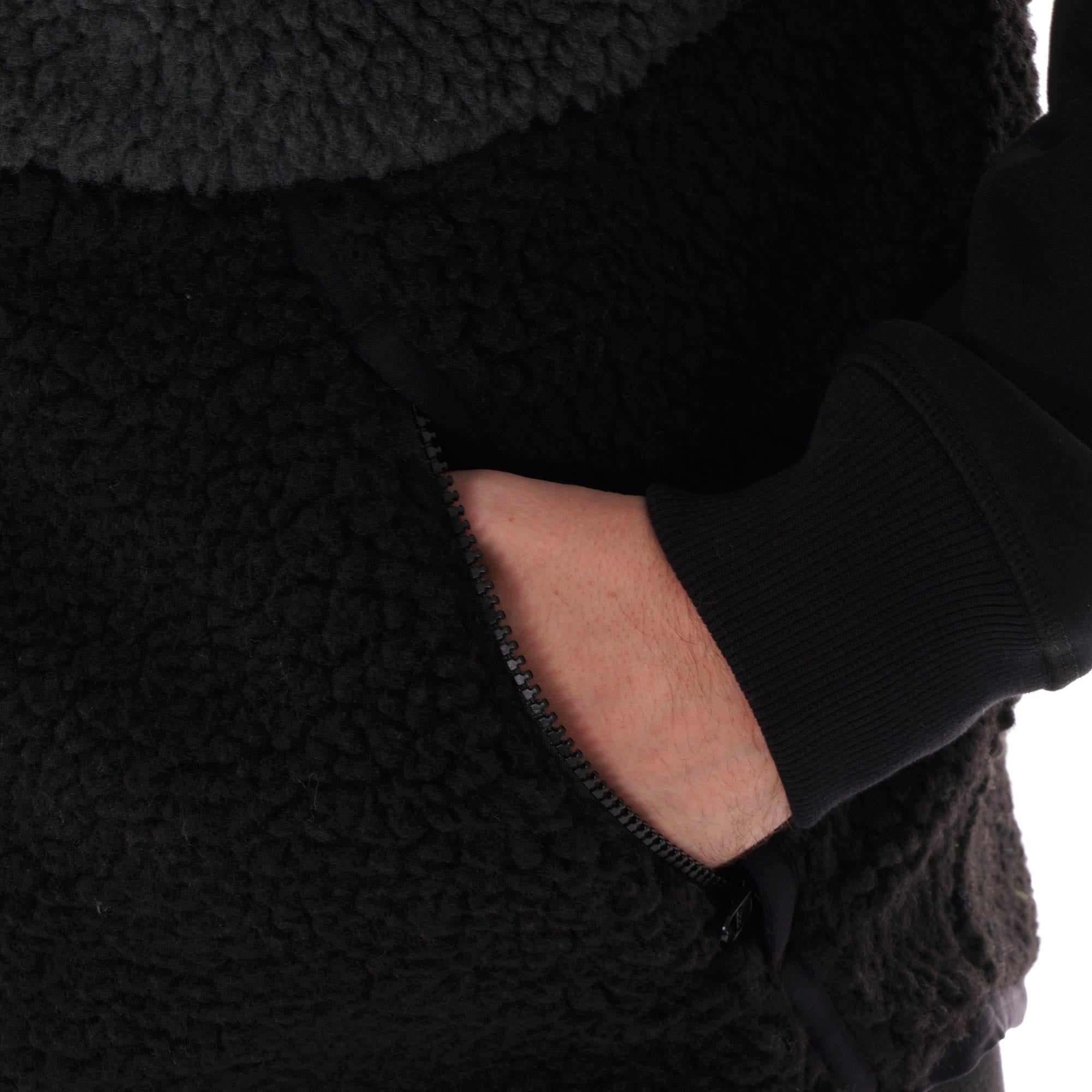 Nike Sherpa Fleece Gilet - Black