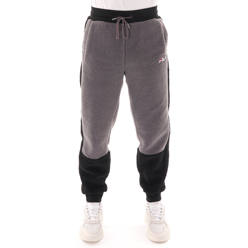 Fila Vintage Camillo Sherpa Track Pants - Black