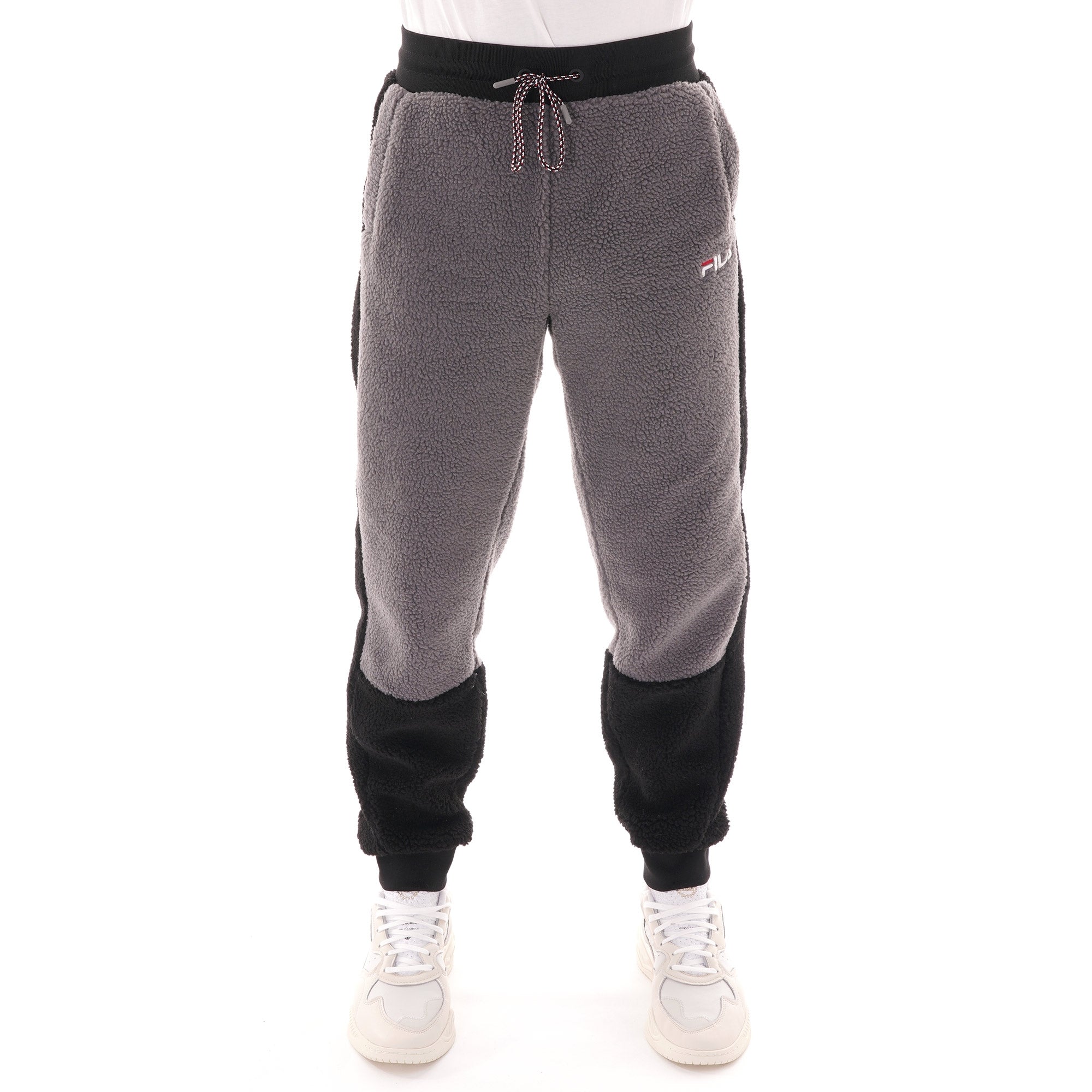 Fila Vintage Camillo Sherpa Track Pants - Black