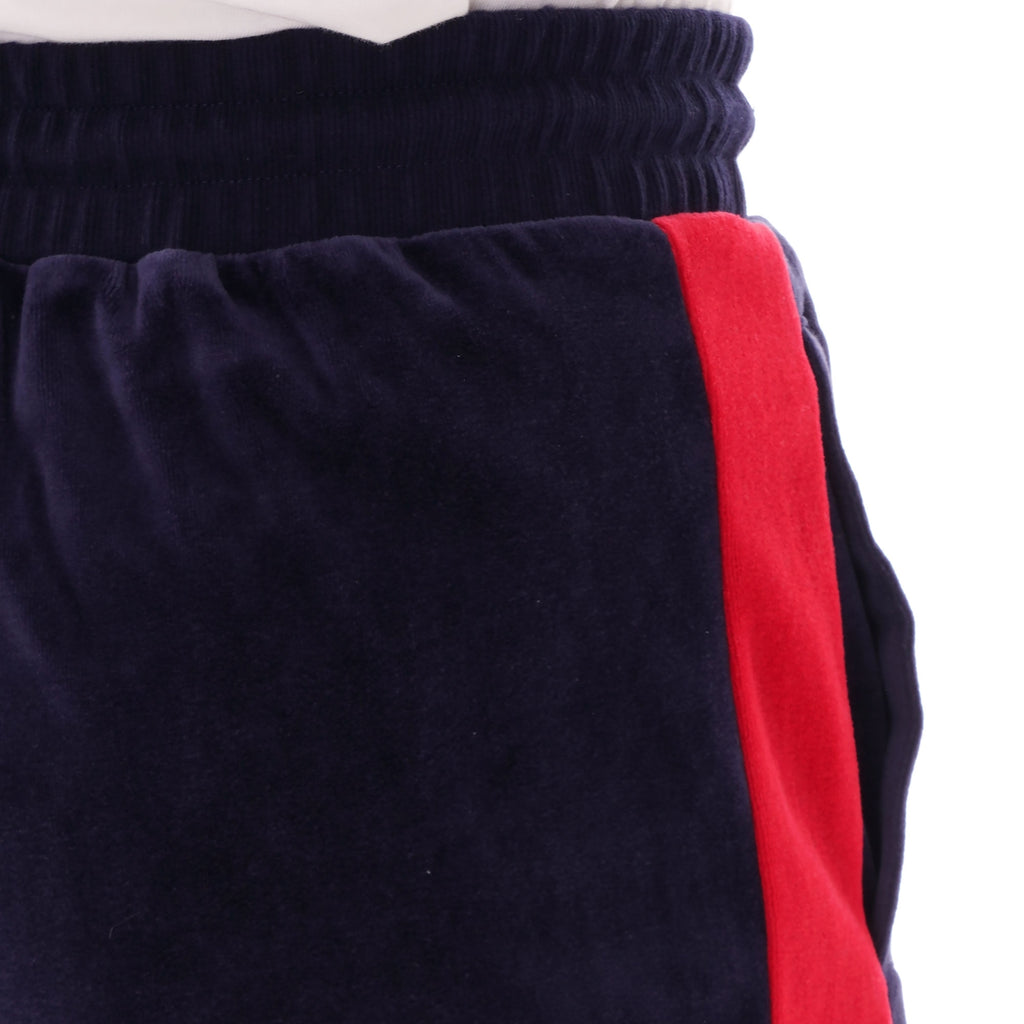 Fila Vintage Silvano Velour Track Pants - Peacoat
