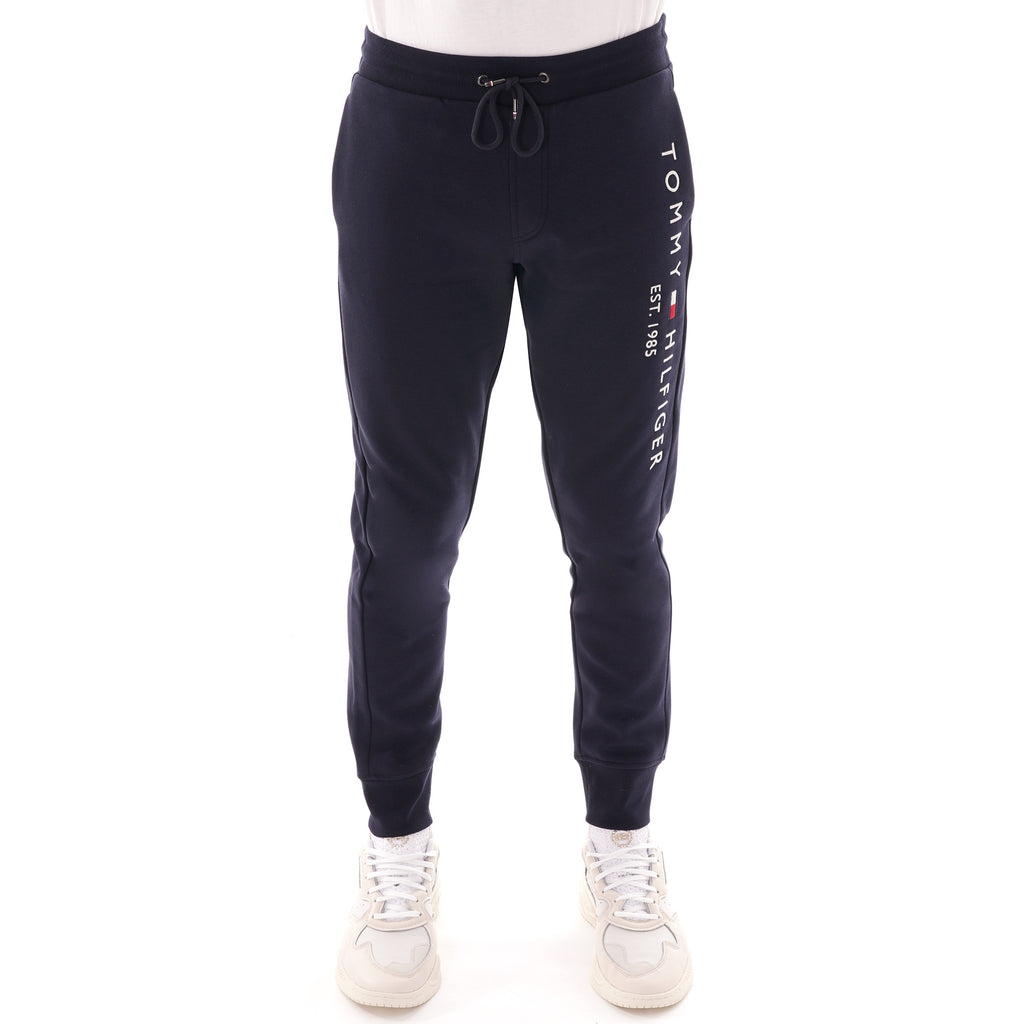 Tommy Hilfiger Organic Cotton Blend Logo Joggers - Sky Captain