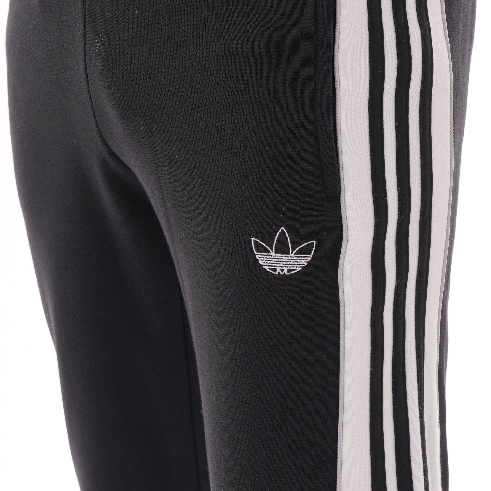 Adidas Originals 3-Stripes Panel Sweat Pants - Black