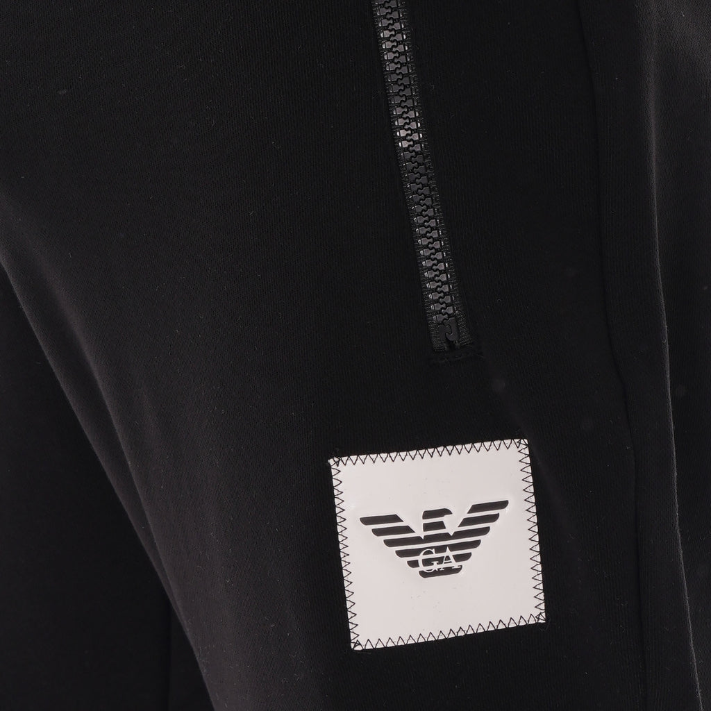 Emporio Armani Fleece Trousers - Nero