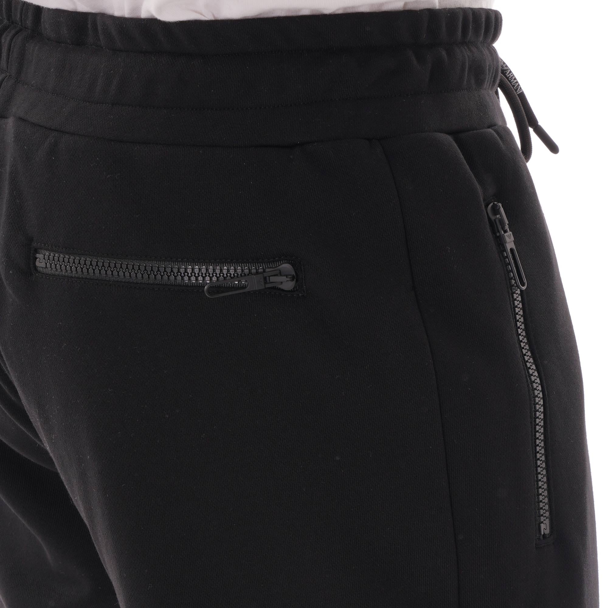 Emporio Armani Fleece Trousers - Nero