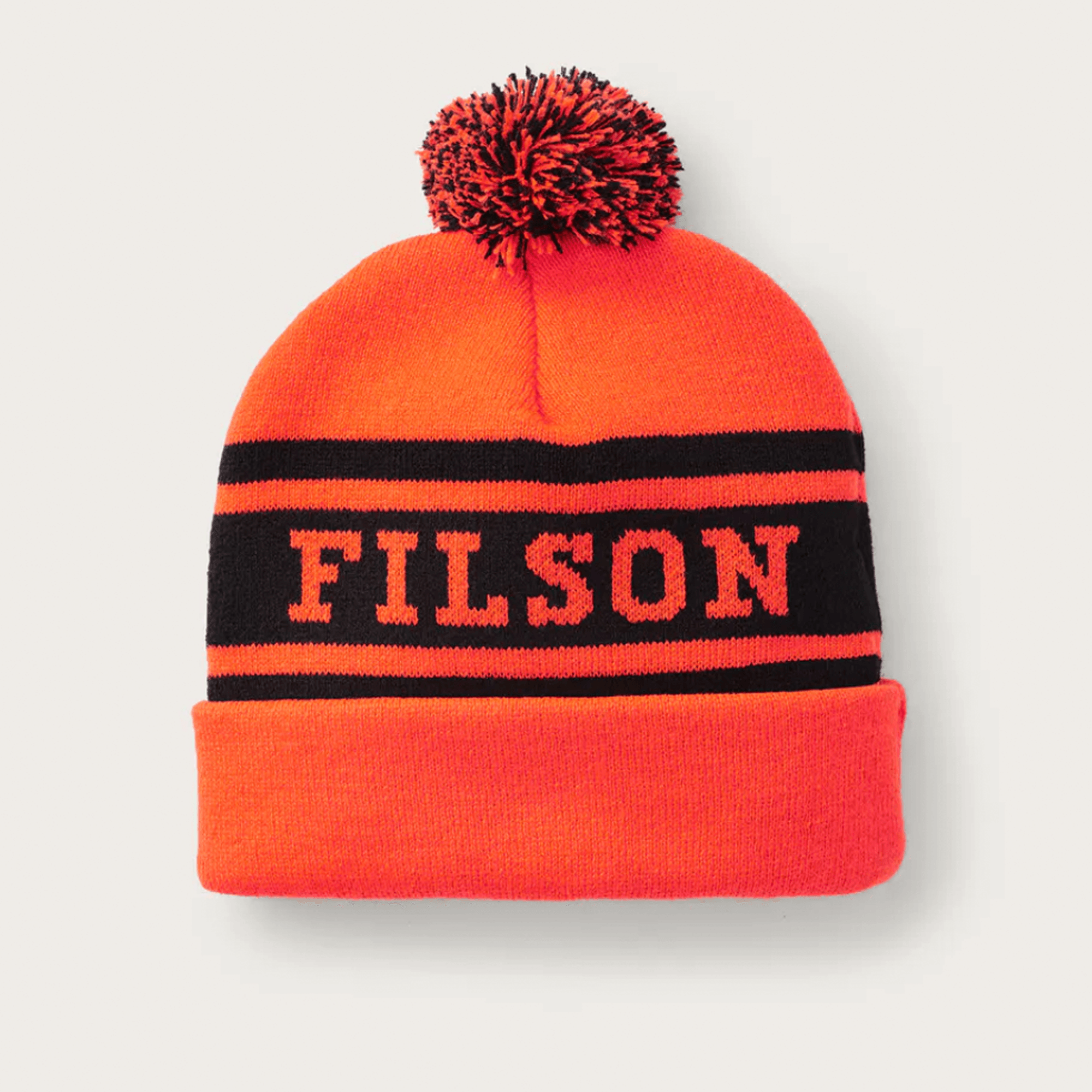 Acrylic Logo Beanie - Orange