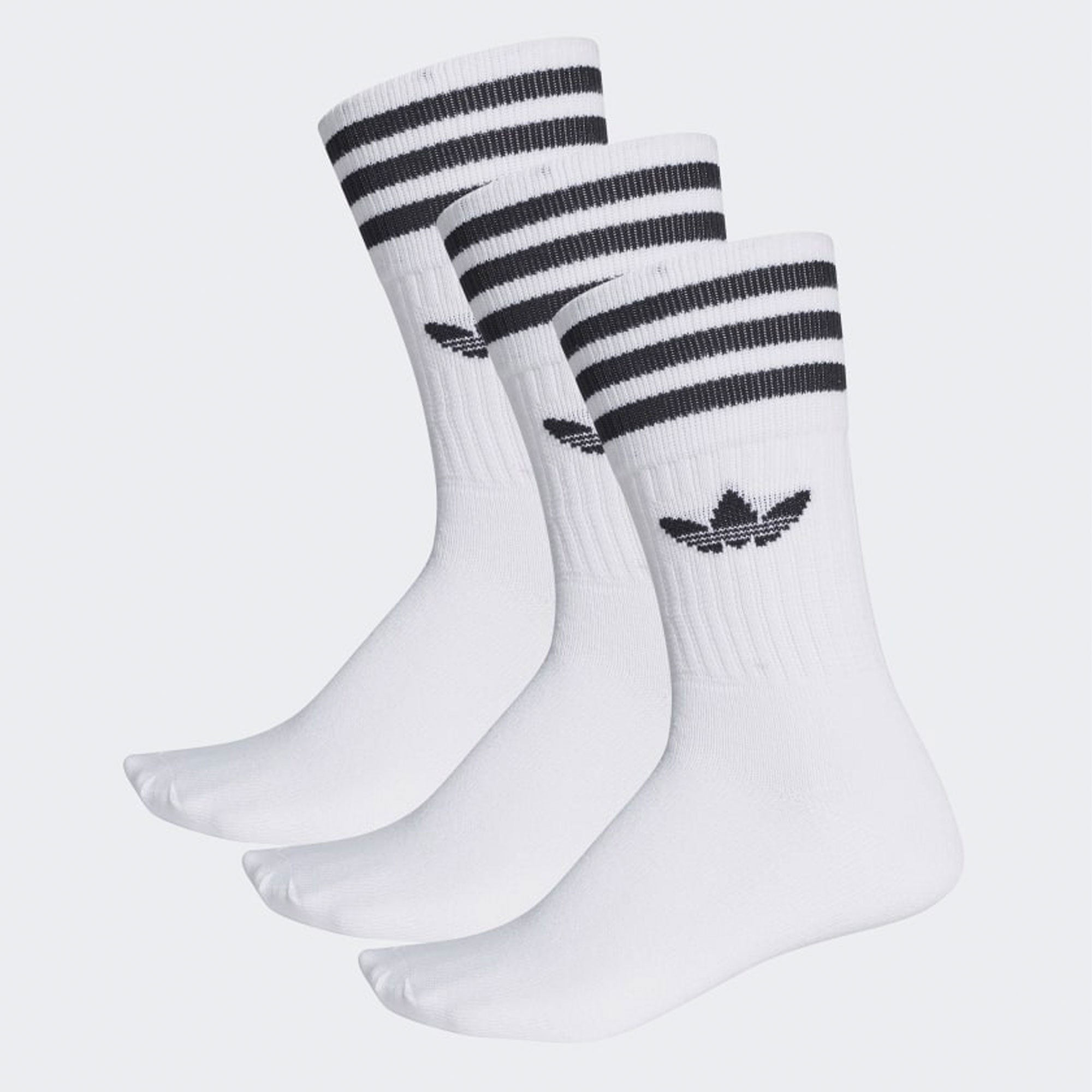 Adidas Originals Mid-Cut Crew Socks - White