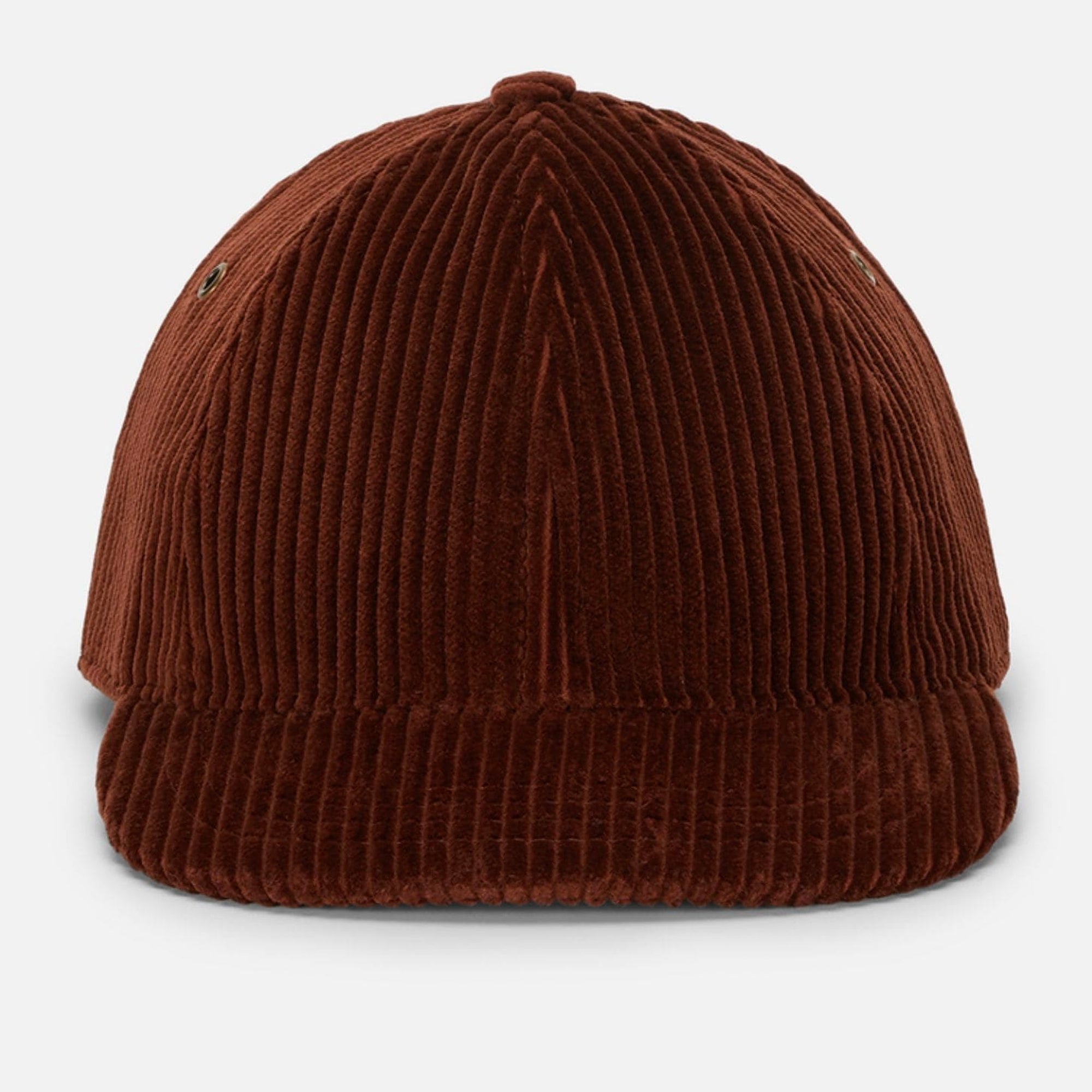 AMI Corduroy Patch Cap - Cognac