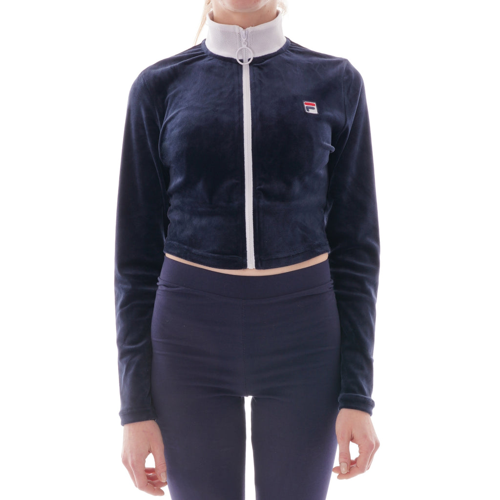 Fila Womens Chante Crop Jacket - Peacoat