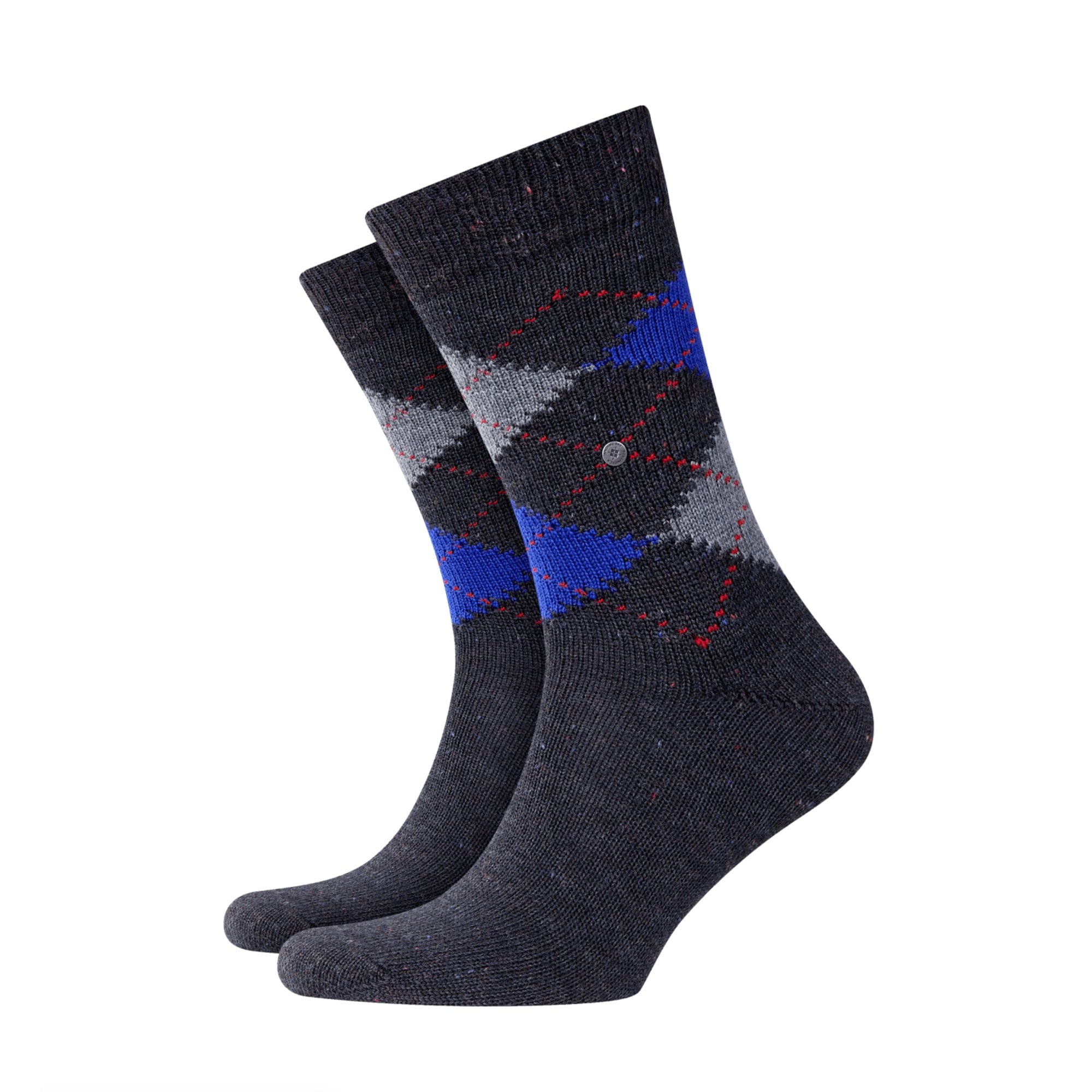 Burlington Socks Illusion Tweed - Black