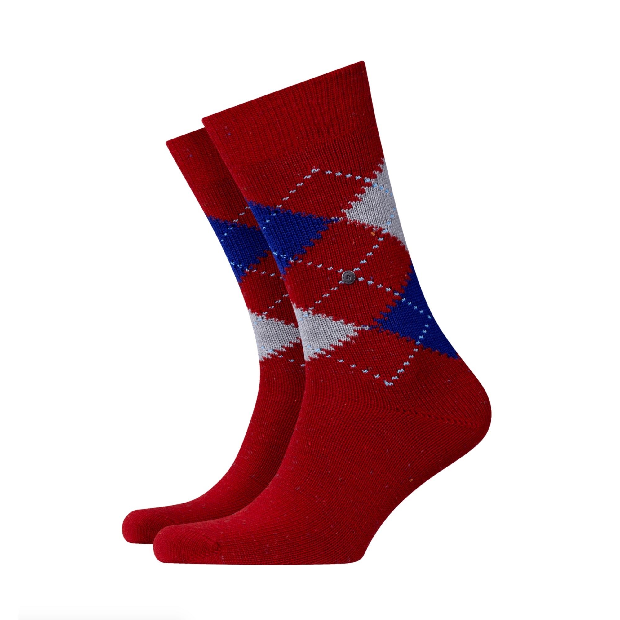 Burlington Socks Illusion Tweed - Red
