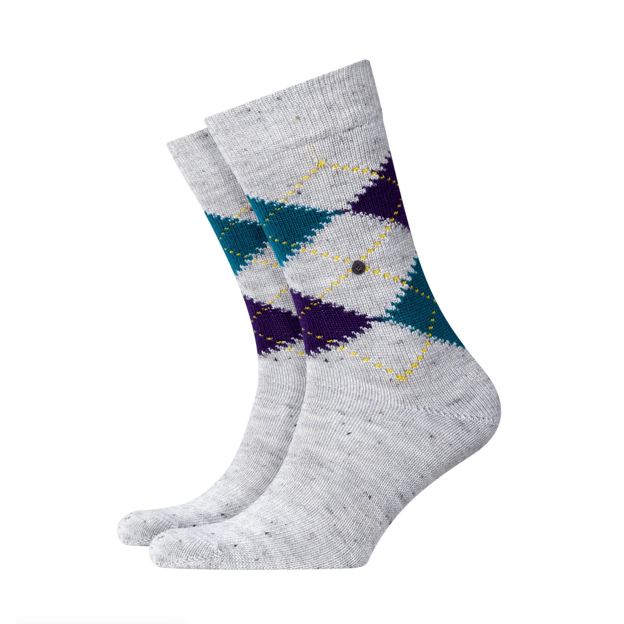 Burlington Socks Illusion Tweed - Grey