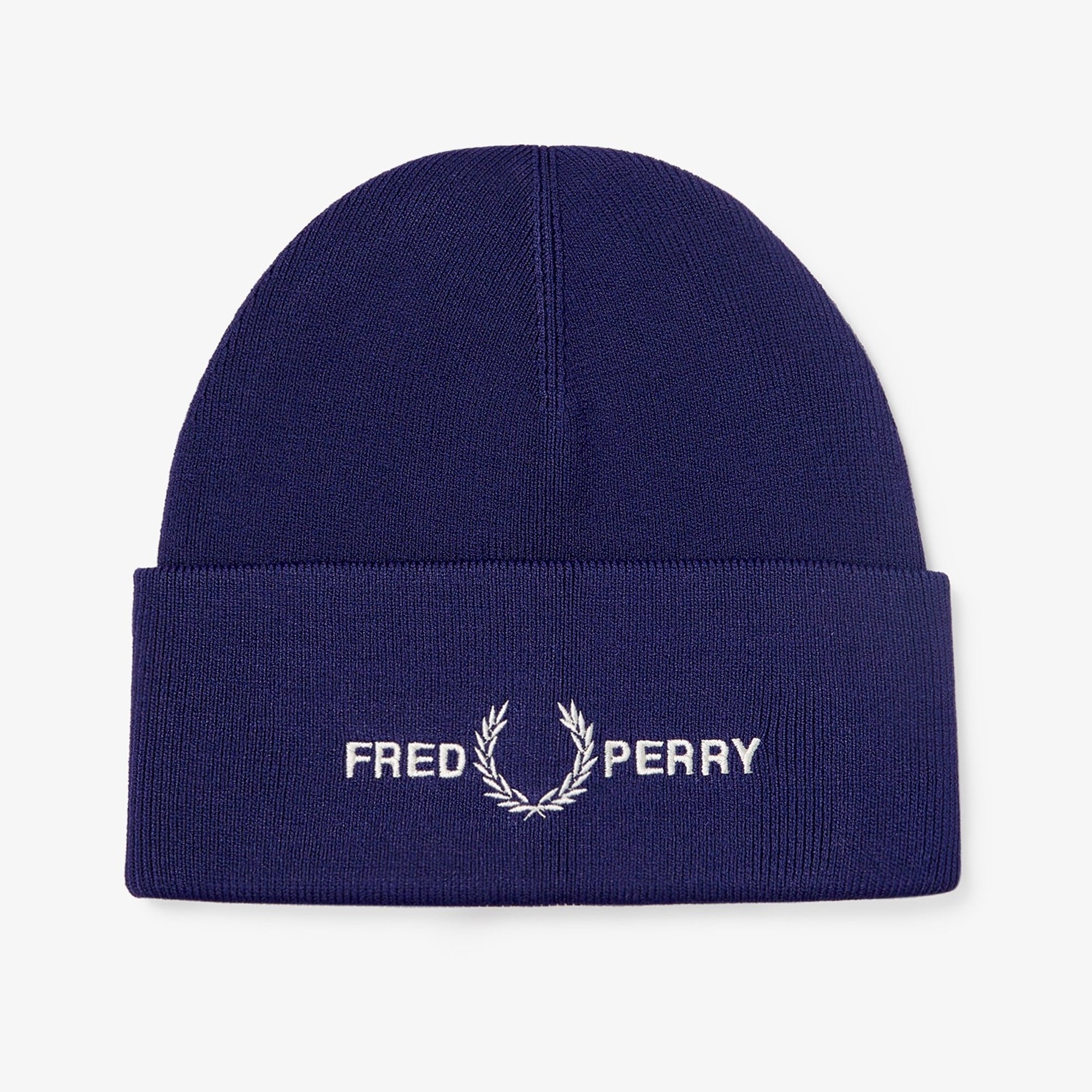 Fred Perry Graphic Beanie - Navy