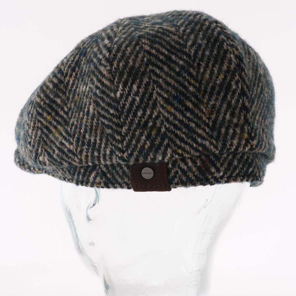 Stetson Hats Hatteras Herringbone Cap - Green