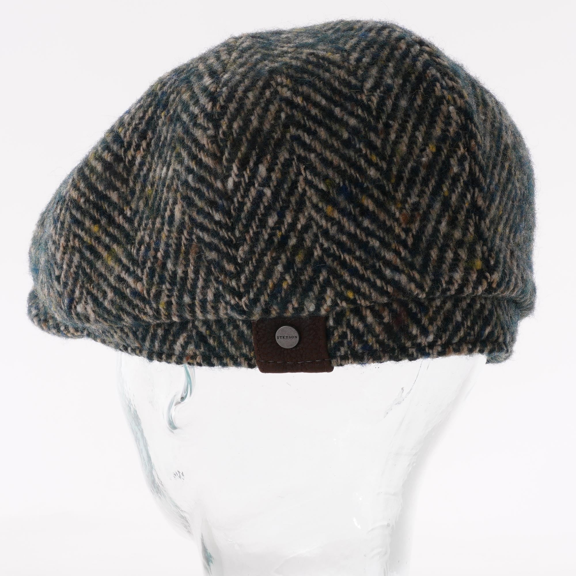 Stetson Hats Hatteras Herringbone Cap - Green