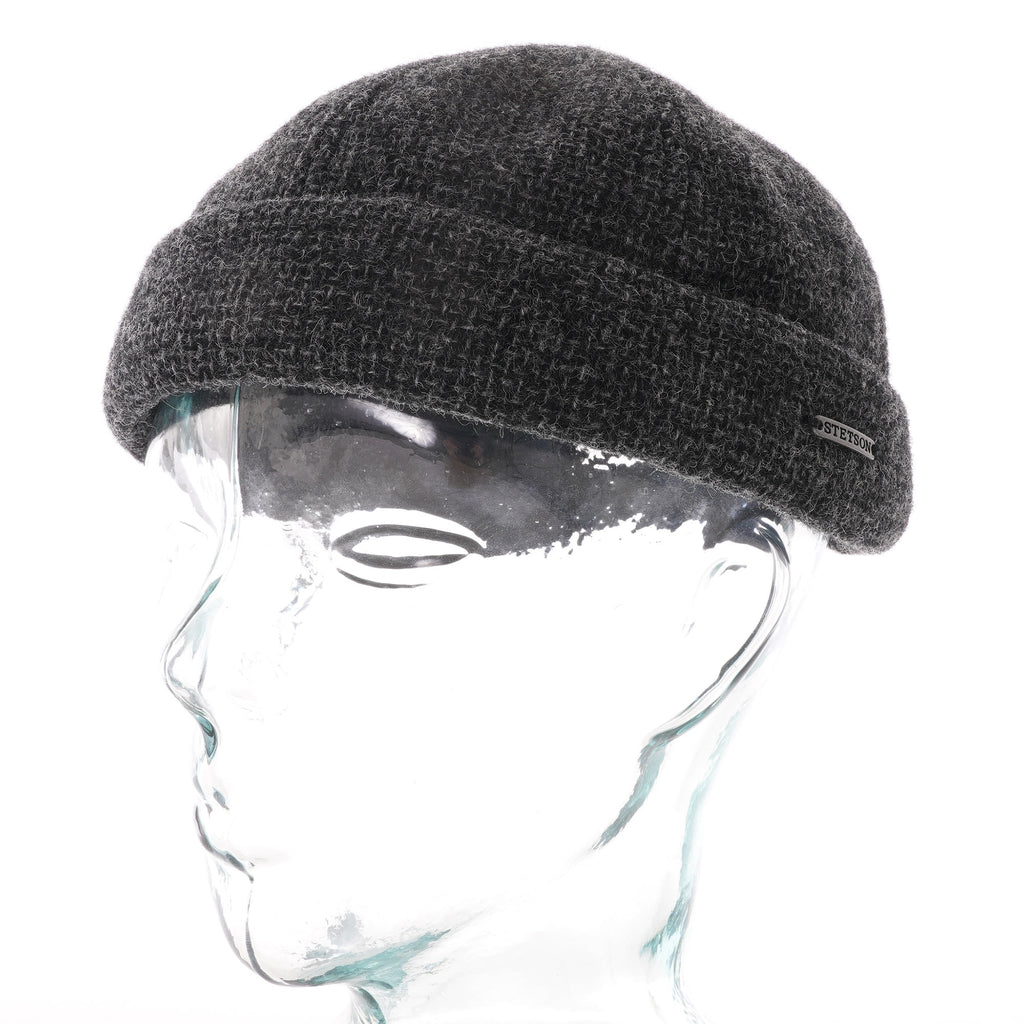 Stetson Hats Docker Wool Hat - Grey