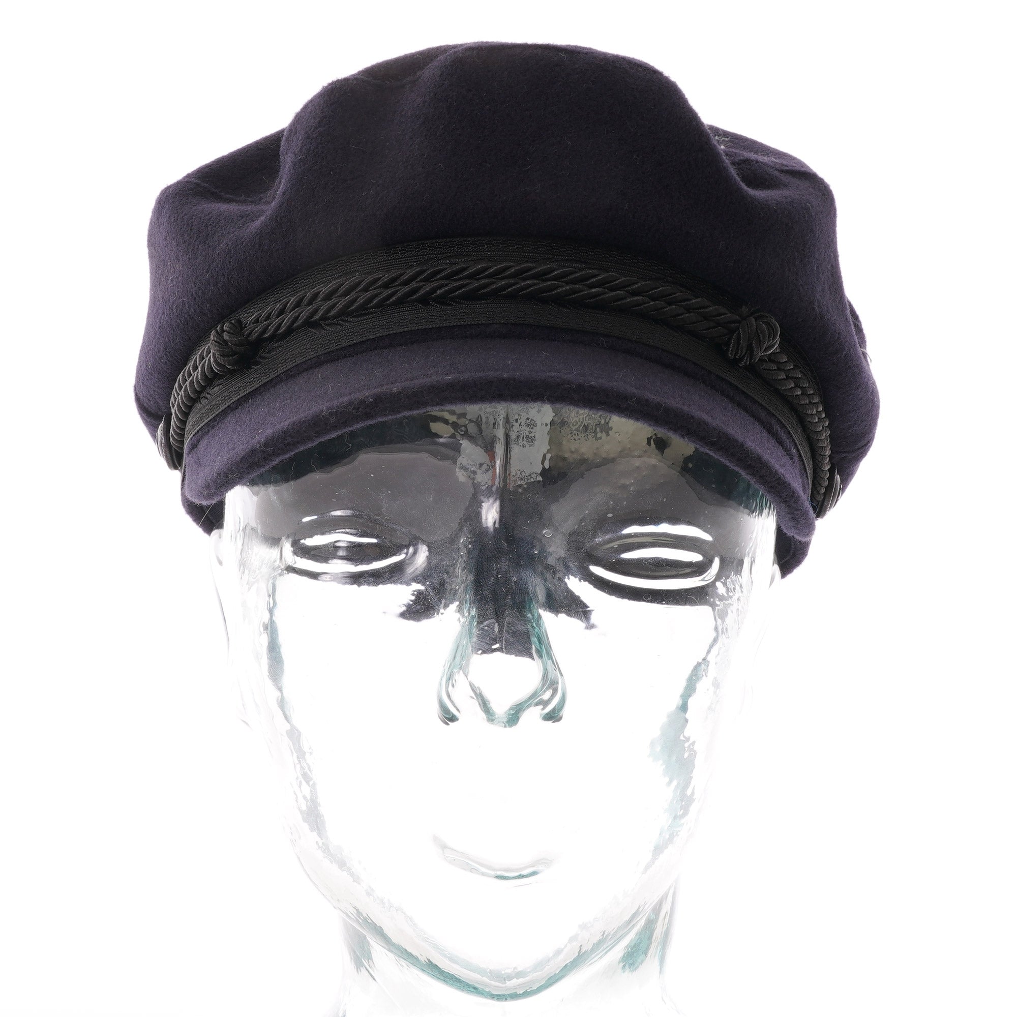 Stetson Hats Riders Wool Cap - Navy