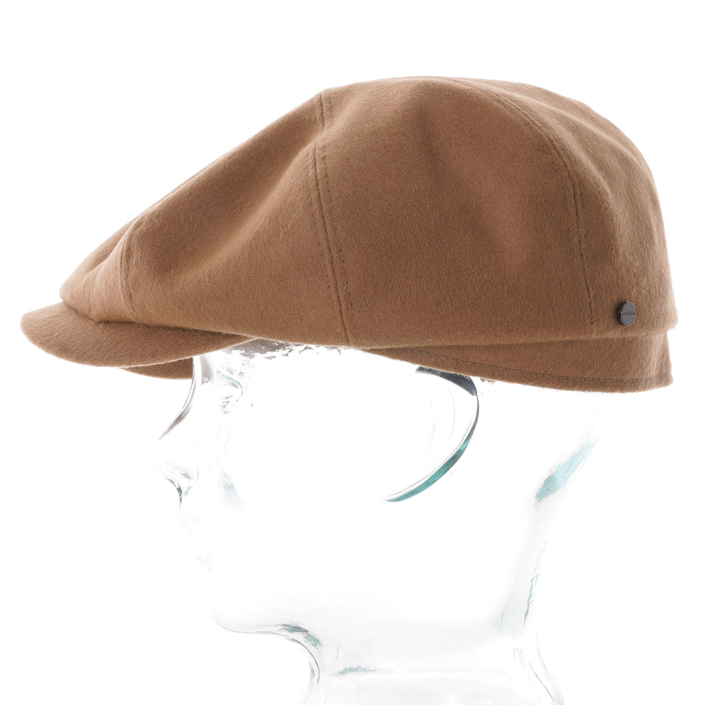 Stetson Hats Tyrolean Loden Flat Cap - Camel