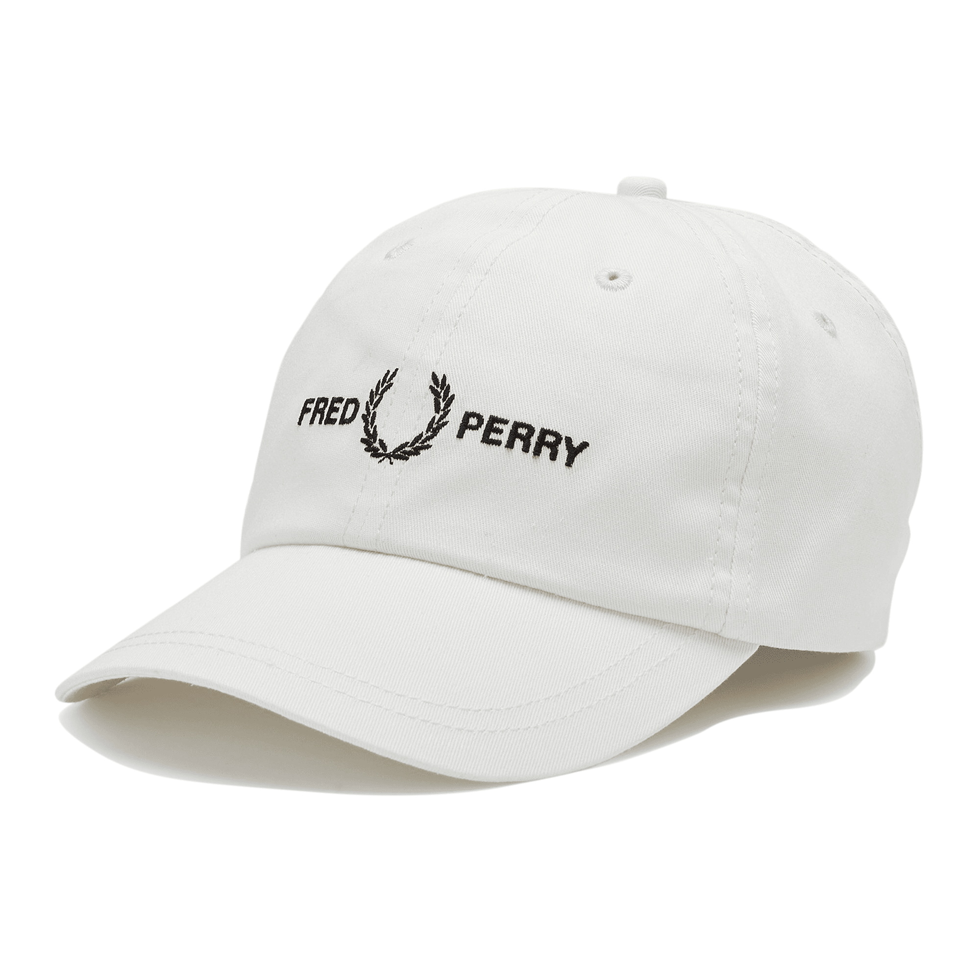 Fred Perry Graphic Cap - White
