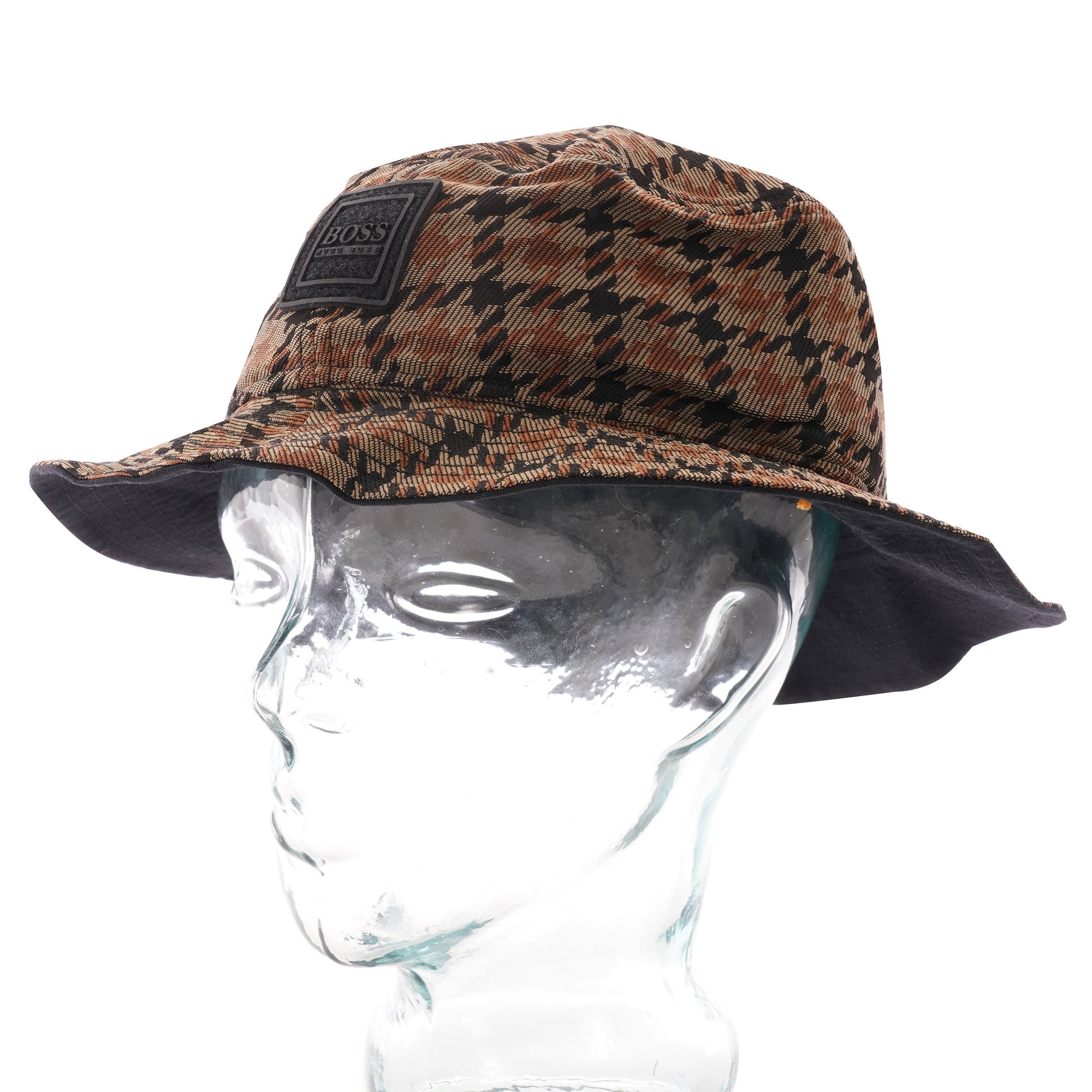 HUGO Casual Fax Bucket Hat - Rust