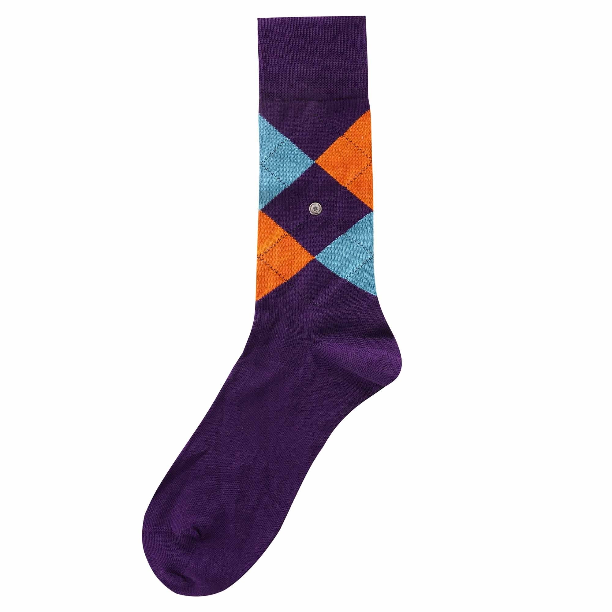 Burlington Socks Manchester Socks - Purple