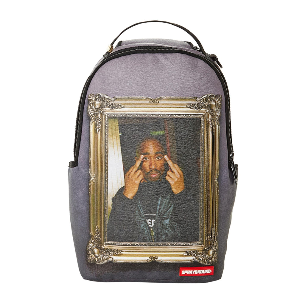 Sprayground Tupac Golden Boy - Grey