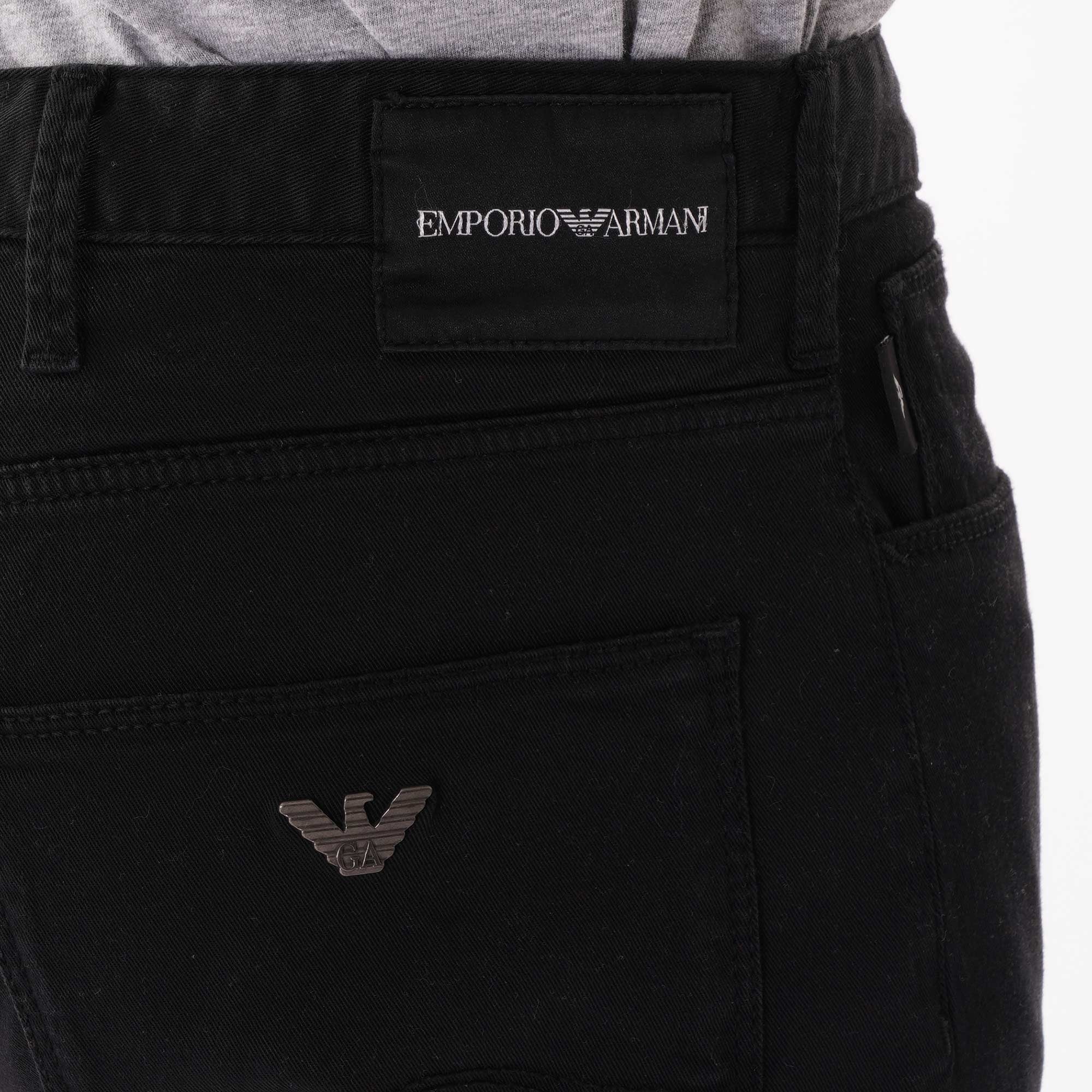 Emporio Armani J06 Slim Fit Trousers - Nero