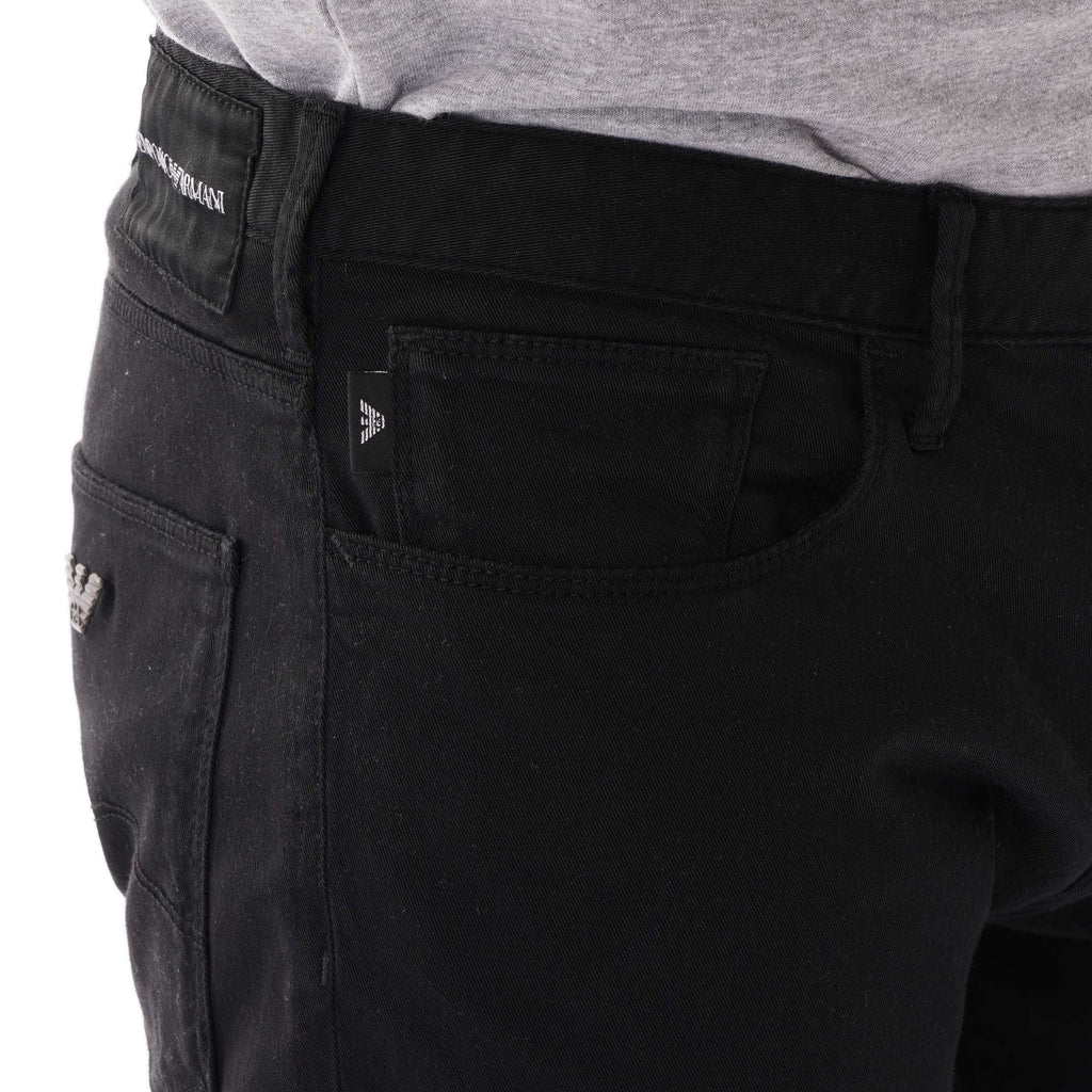 Emporio Armani J06 Slim Fit Trousers - Nero