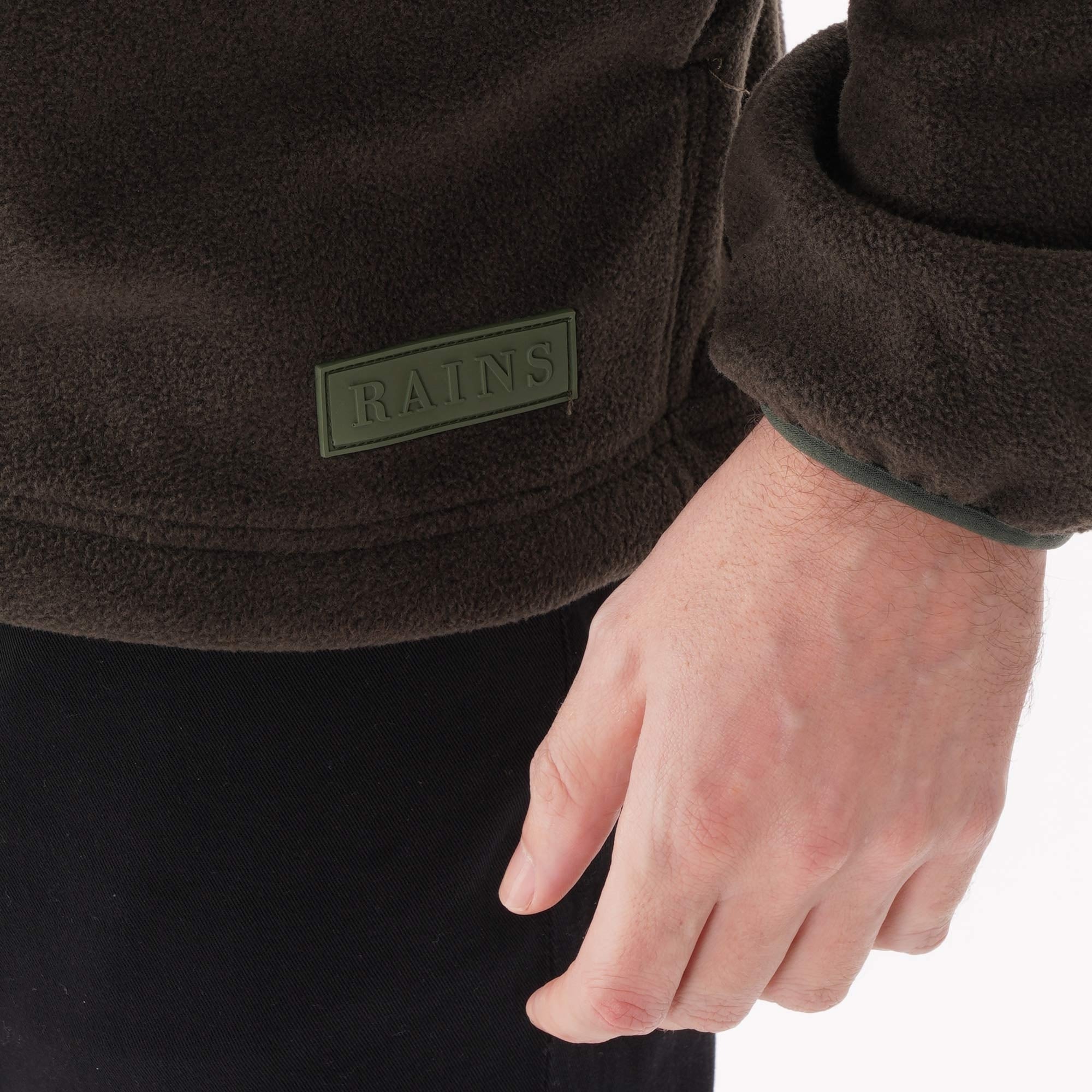 Fleece Zip Puller Jacket - Green