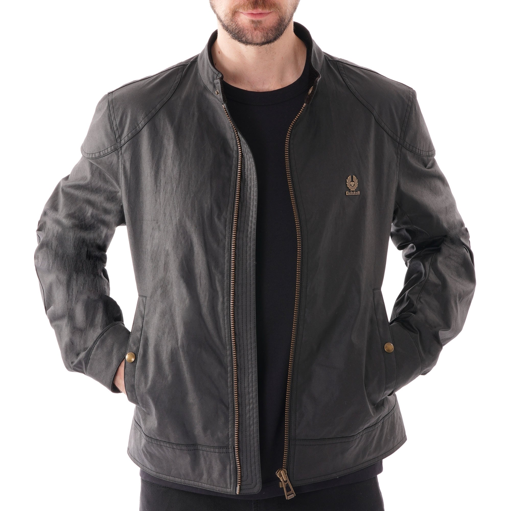Belstaff Kelland Waxed Jacket - Black