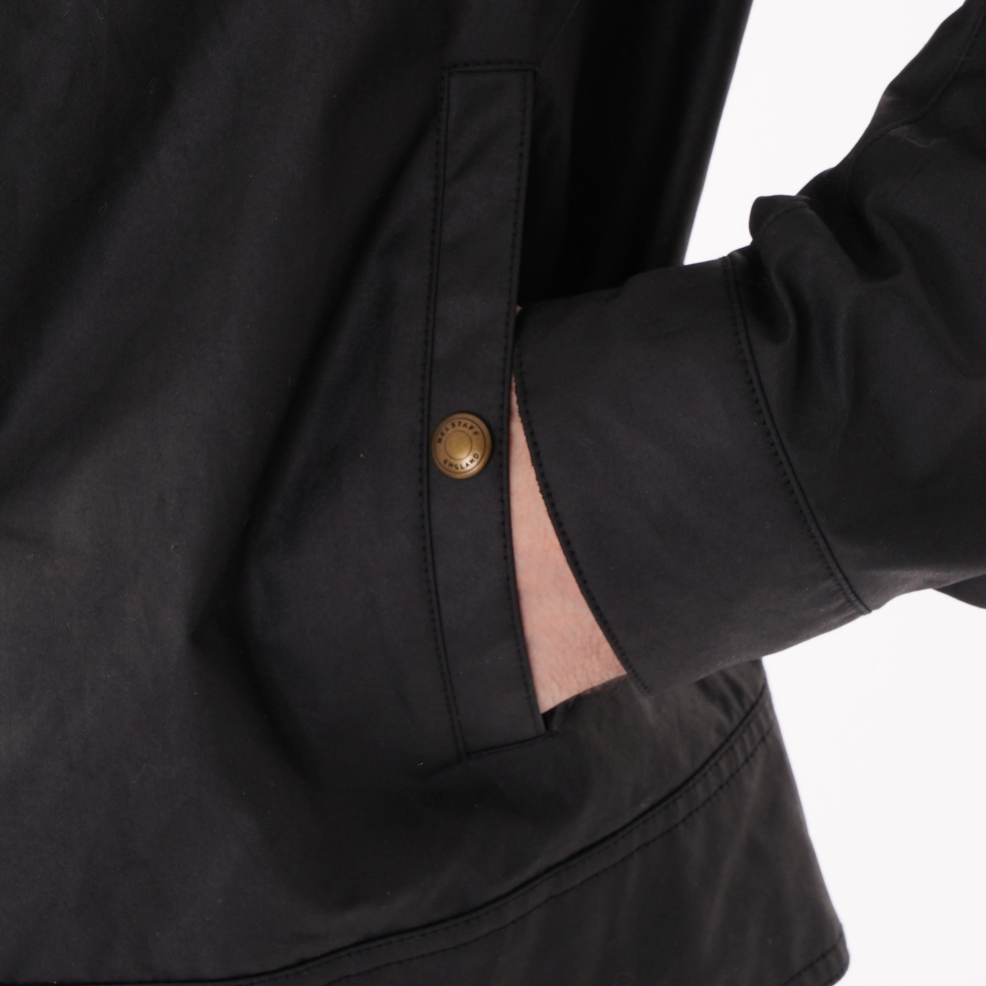 Belstaff Kelland Waxed Jacket - Black