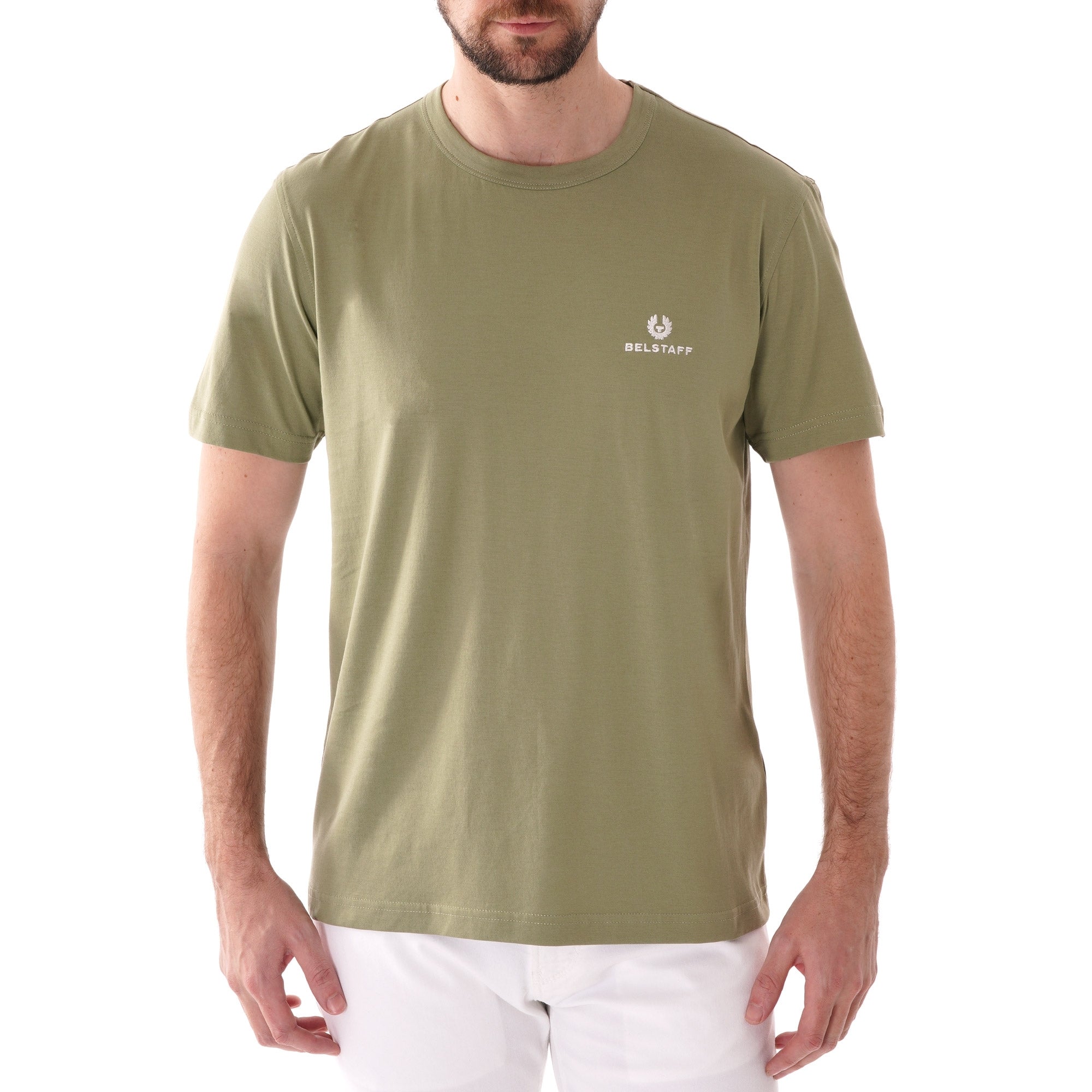 Belstaff Logo T-Shirt - Oil Green