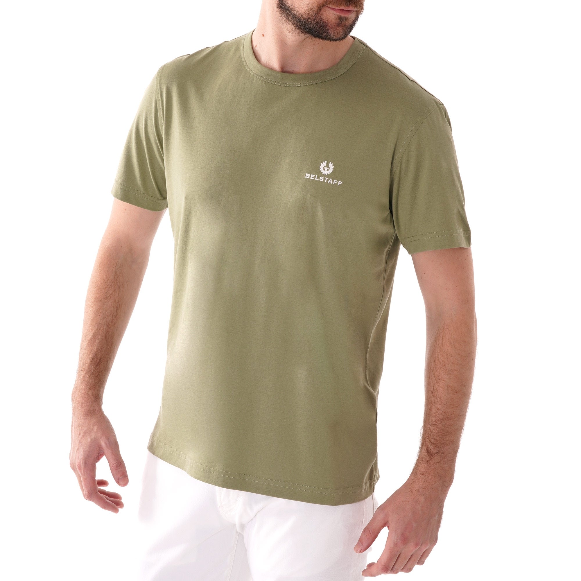 Belstaff Logo T-Shirt - Oil Green